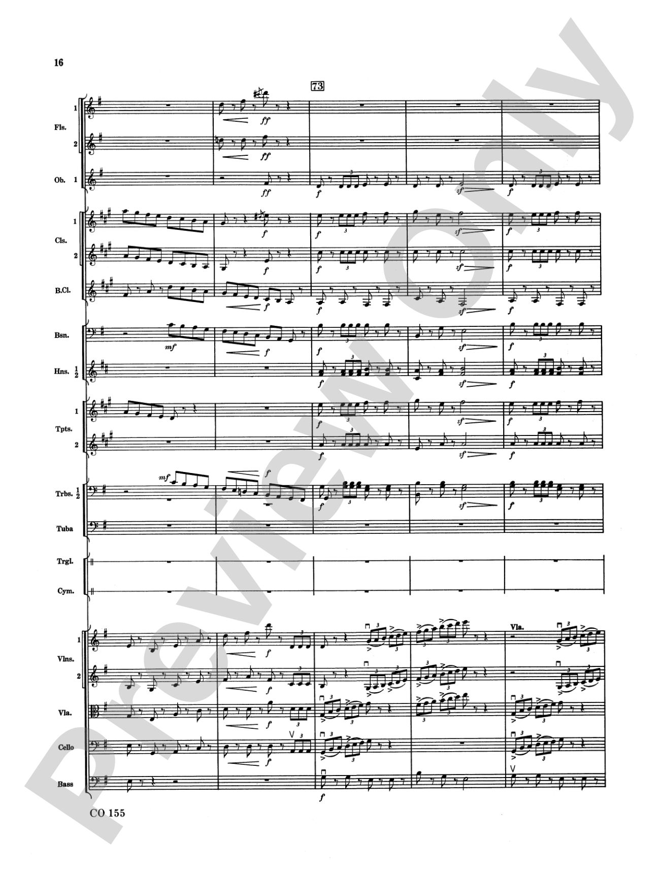 Nutcracker Ballet, Set II ("March of the Nutcracker" and "Trepak"): Full Orchestra Conductor Score & Parts