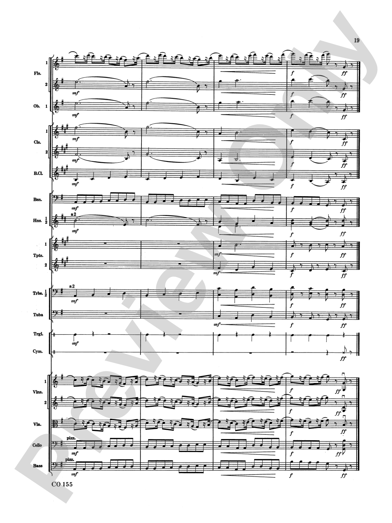 Nutcracker Ballet, Set II ("March of the Nutcracker" and "Trepak"): Full Orchestra Conductor Score & Parts