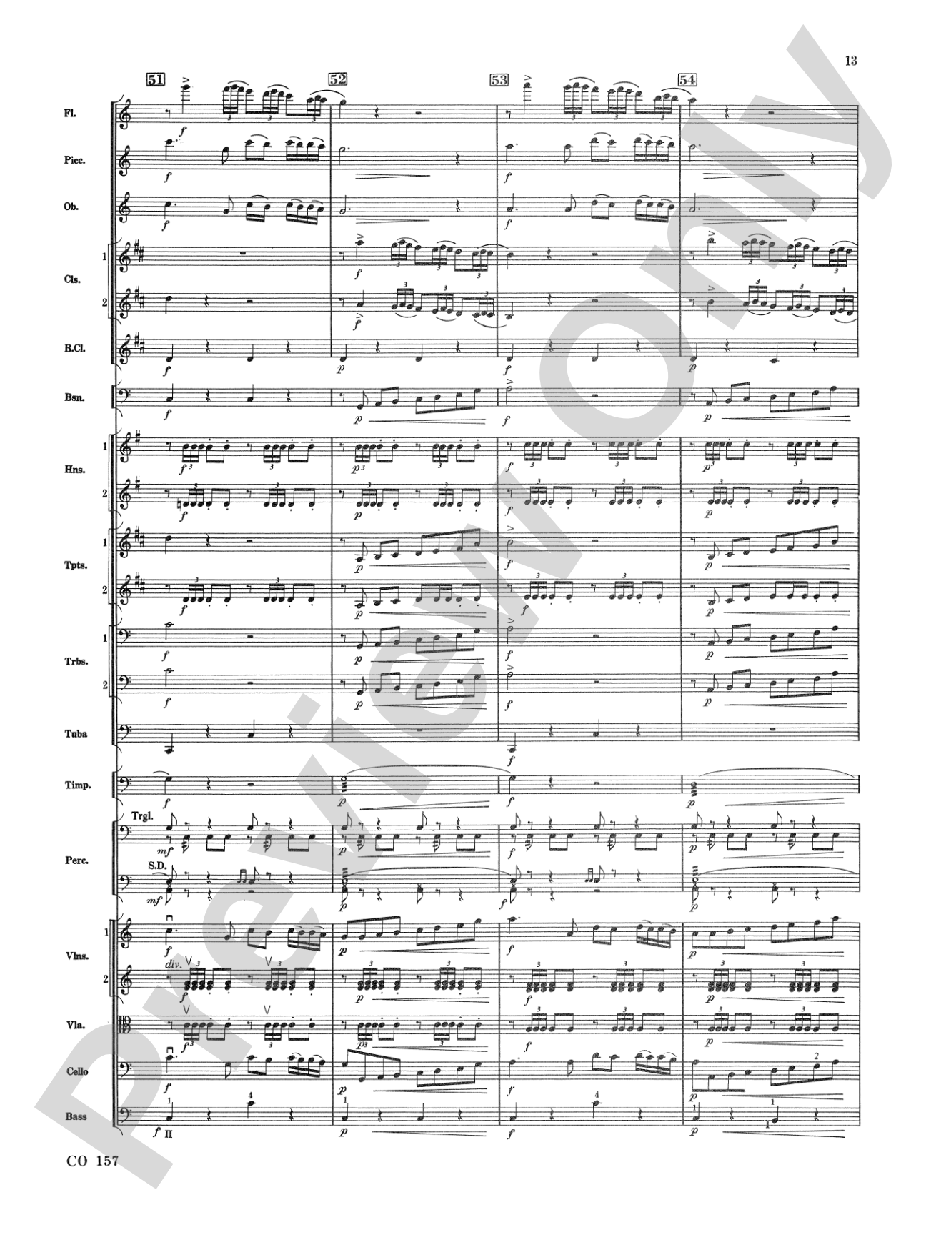 Procession of the Sardar: Full Orchestra Conductor Score & Parts