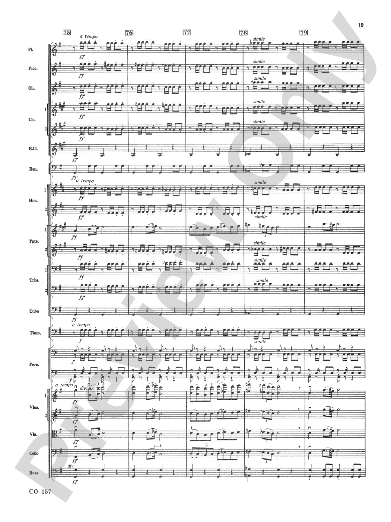 Procession of the Sardar: Full Orchestra Conductor Score & Parts