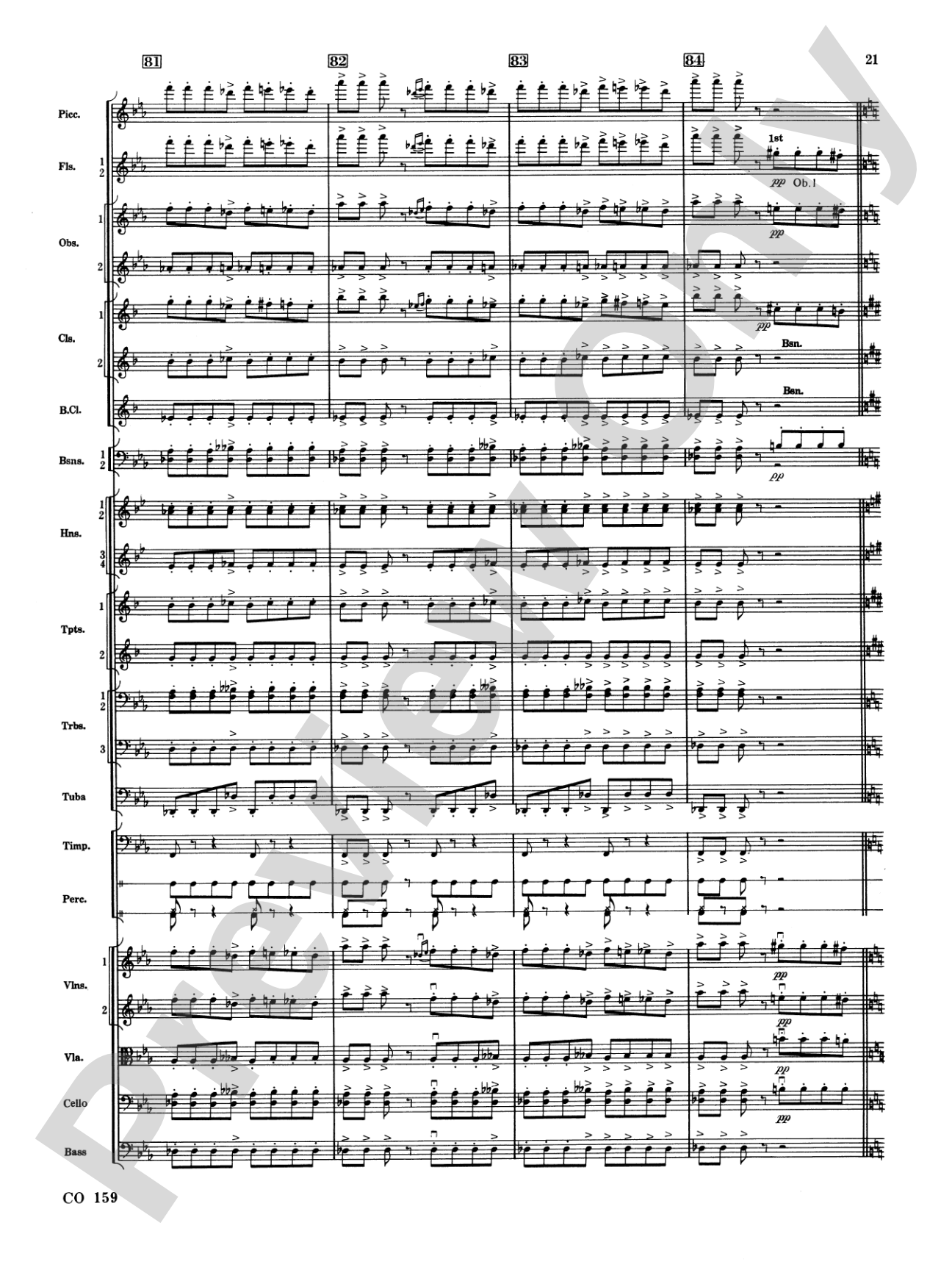 Ballet Music from Aïda: Full Orchestra Conductor Score & Parts