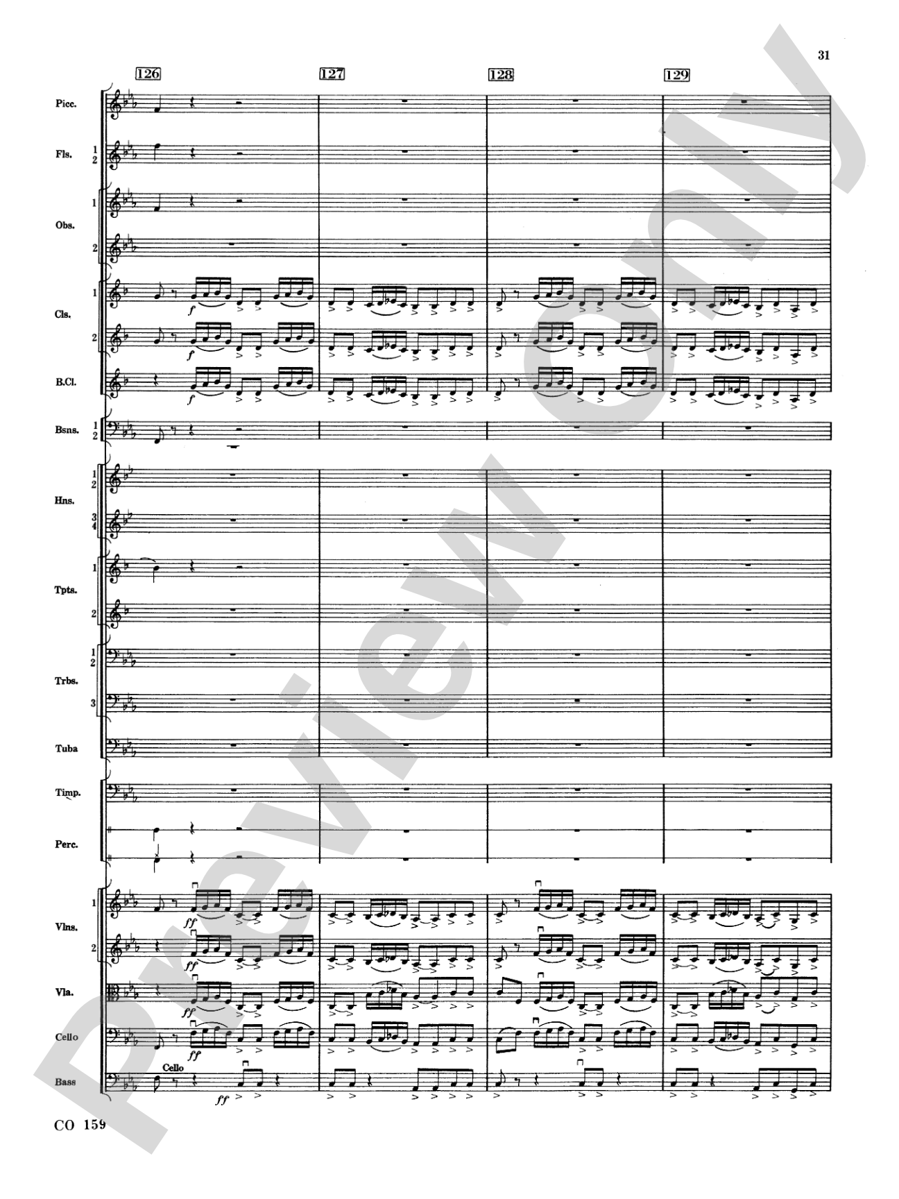 Ballet Music from Aïda: Full Orchestra Conductor Score & Parts