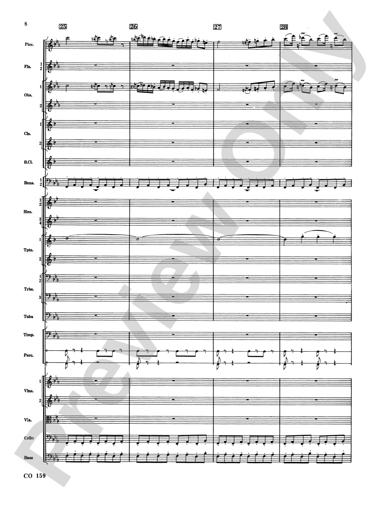 Ballet Music from Aïda: Full Orchestra Conductor Score & Parts
