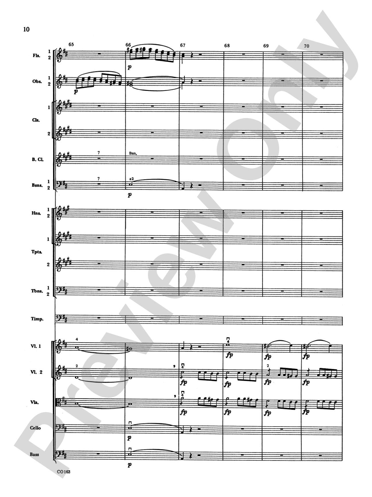 The Marriage of Figaro -- Overture: Full Orchestra Conductor Score & Parts