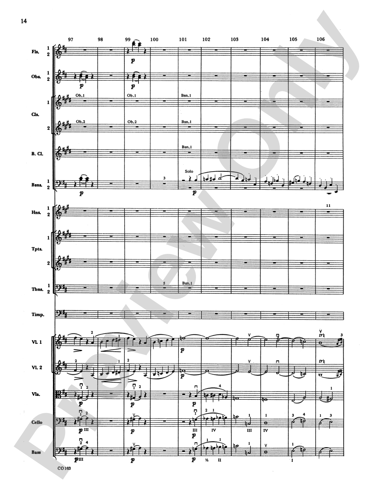 The Marriage of Figaro -- Overture: Full Orchestra Conductor Score & Parts