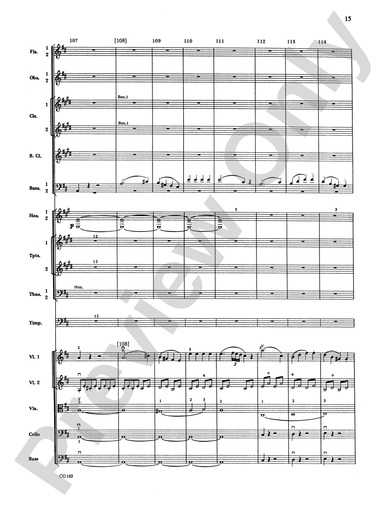 The Marriage of Figaro -- Overture: Full Orchestra Conductor Score & Parts