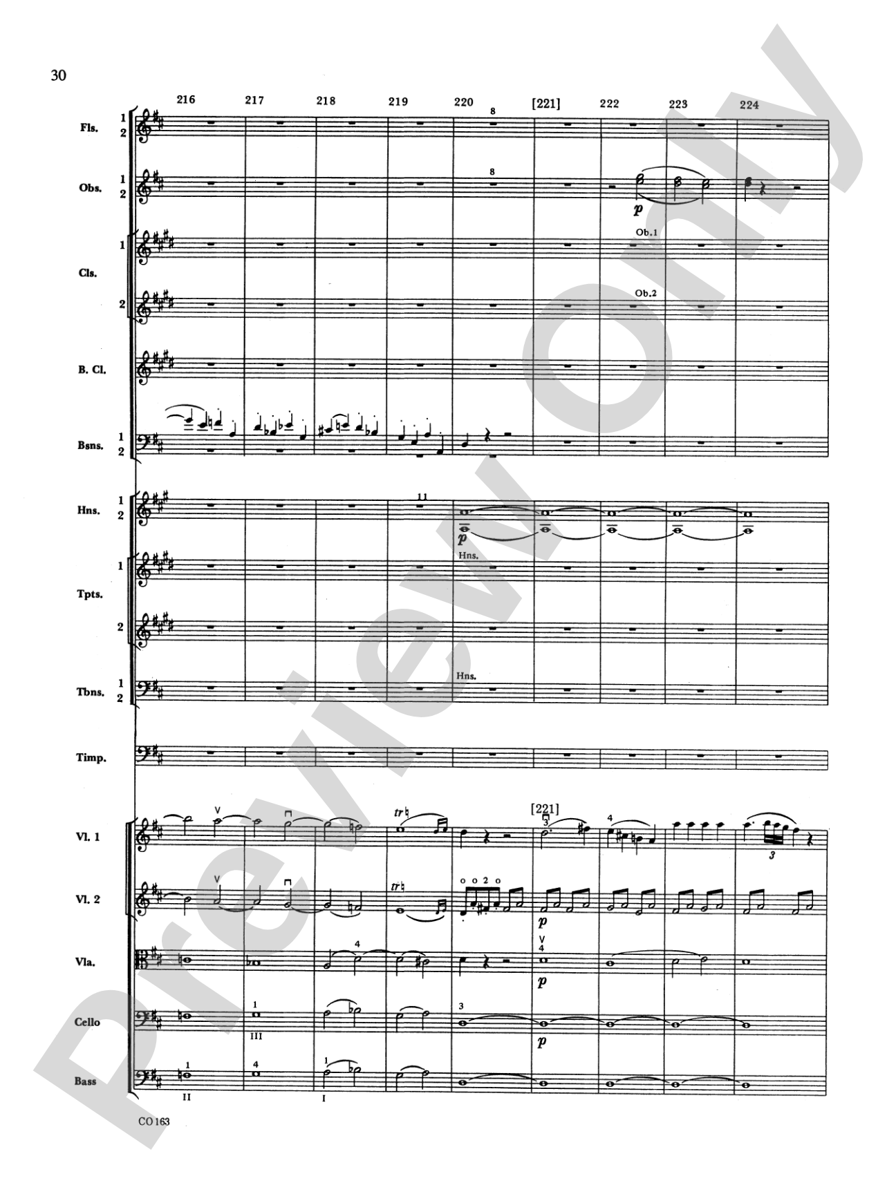 The Marriage of Figaro -- Overture: Full Orchestra Conductor Score & Parts