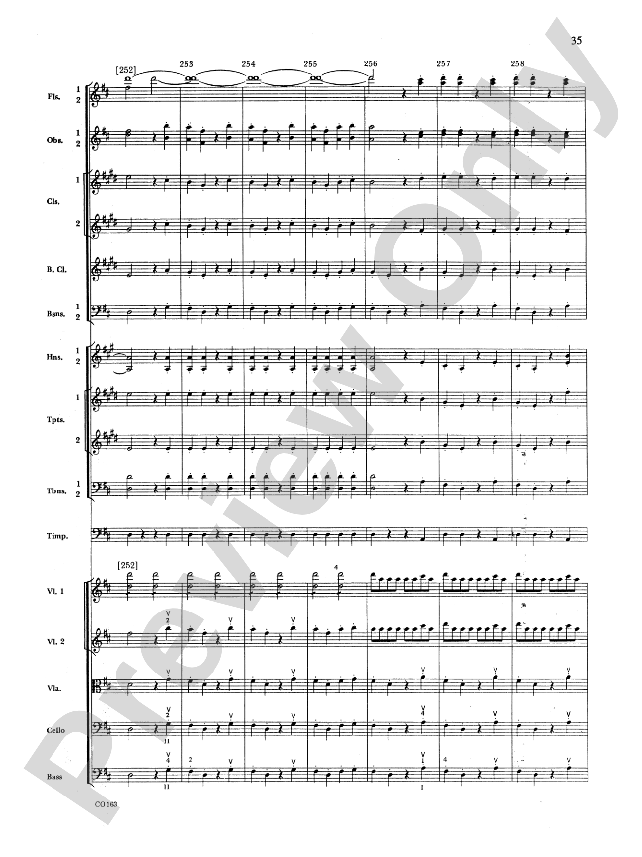 The Marriage of Figaro -- Overture: Full Orchestra Conductor Score & Parts