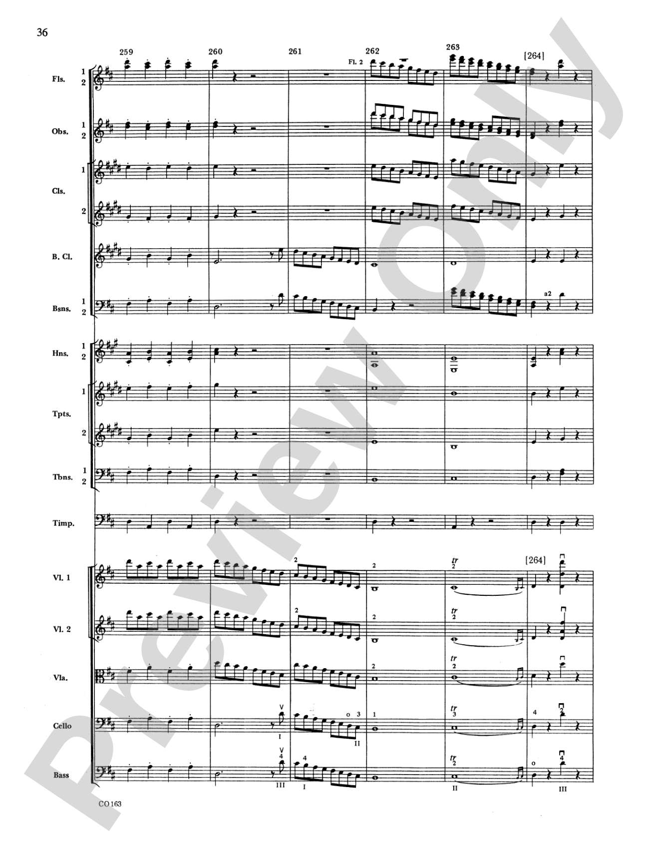 The Marriage of Figaro -- Overture: Full Orchestra Conductor Score & Parts