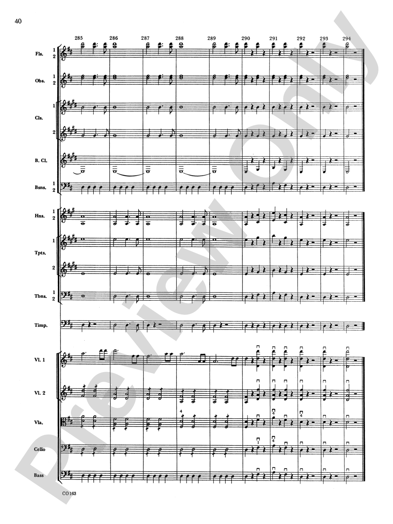 The Marriage of Figaro -- Overture: Full Orchestra Conductor Score & Parts