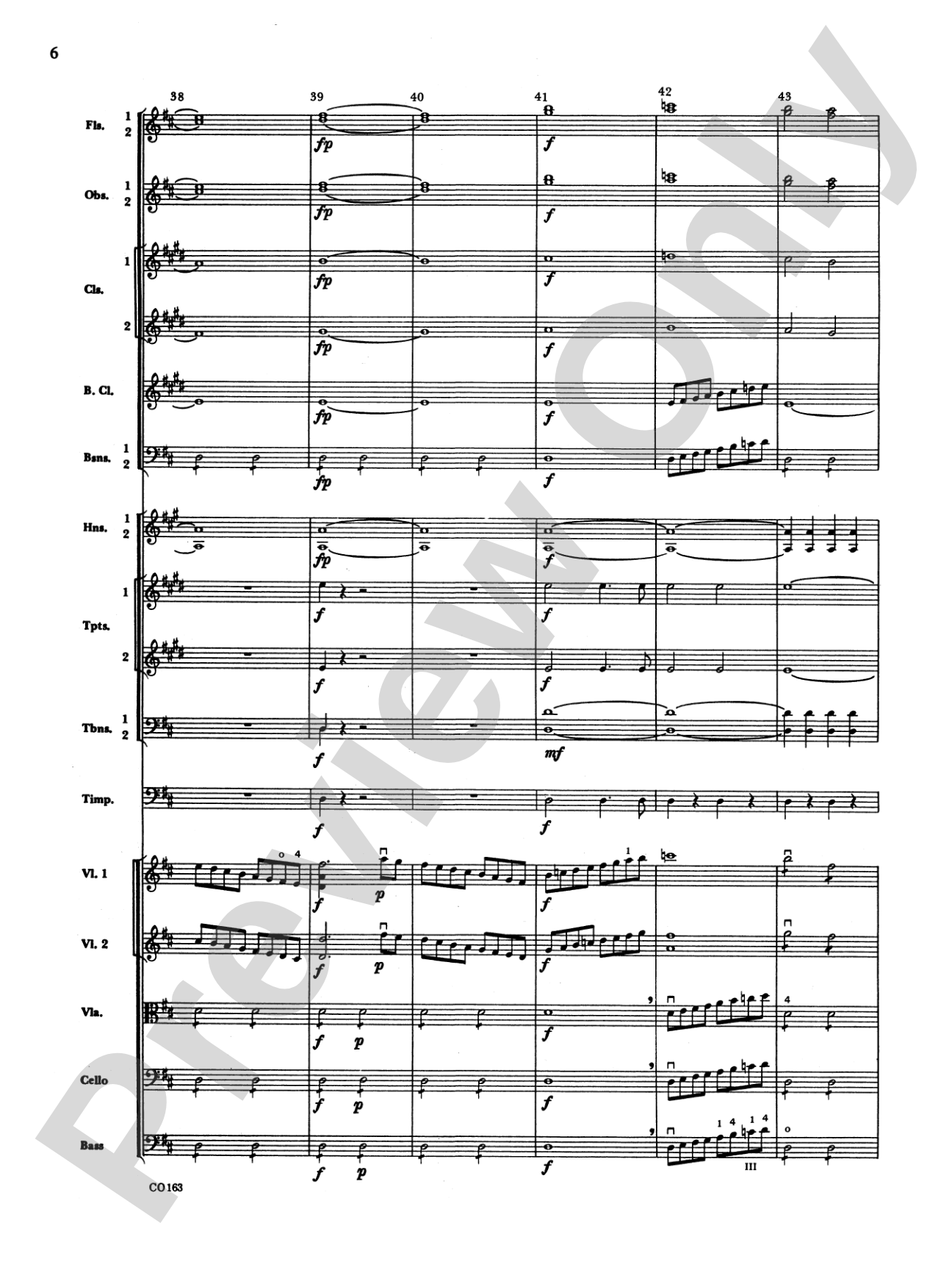 The Marriage of Figaro -- Overture: Full Orchestra Conductor Score & Parts