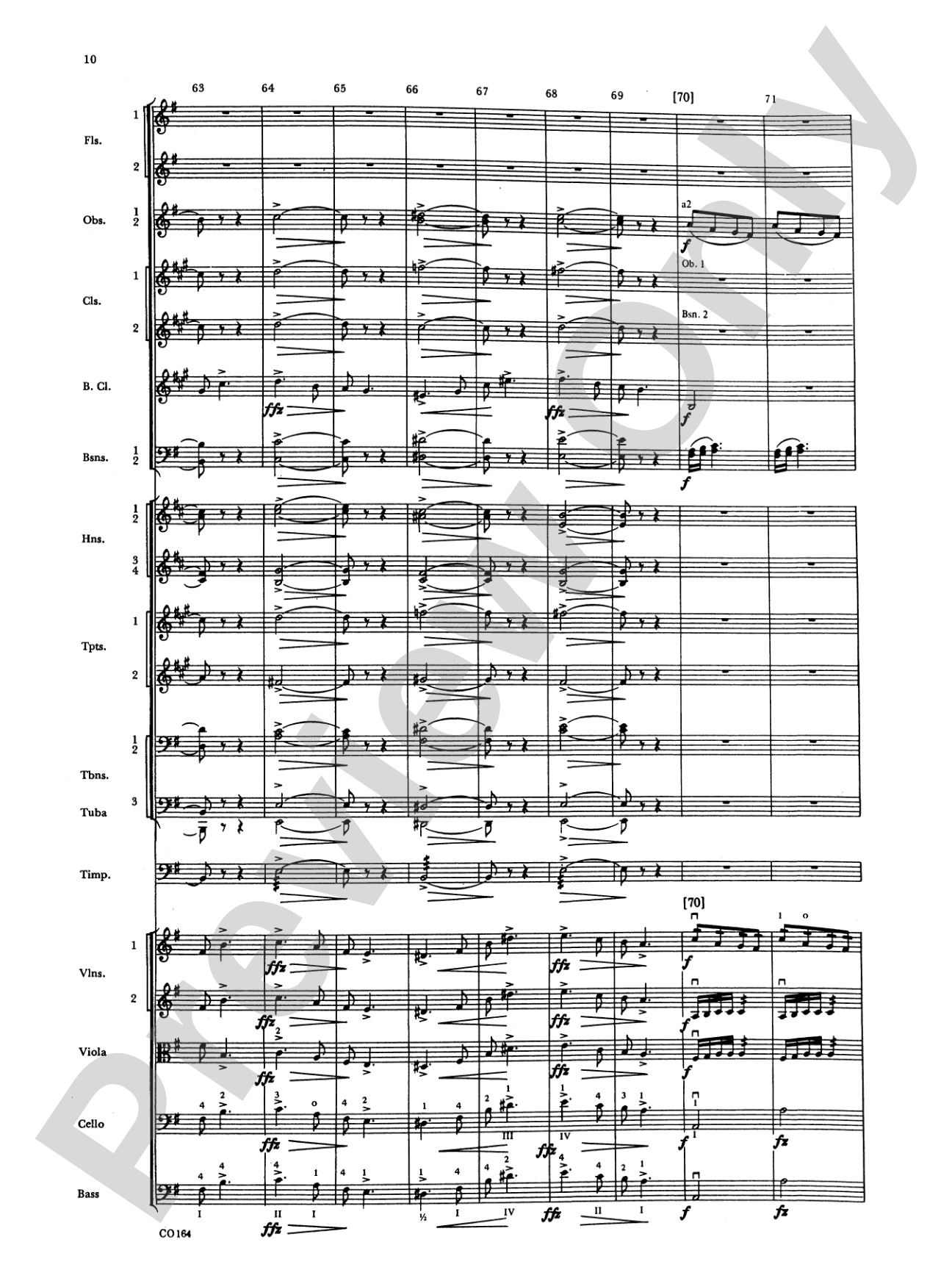 New World Symphony: Full Orchestra Conductor Score & Parts