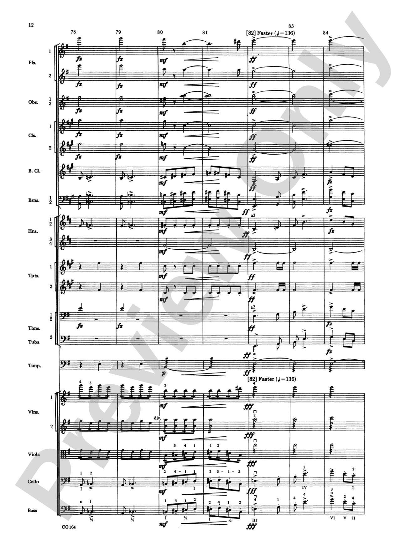 New World Symphony: Full Orchestra Conductor Score & Parts