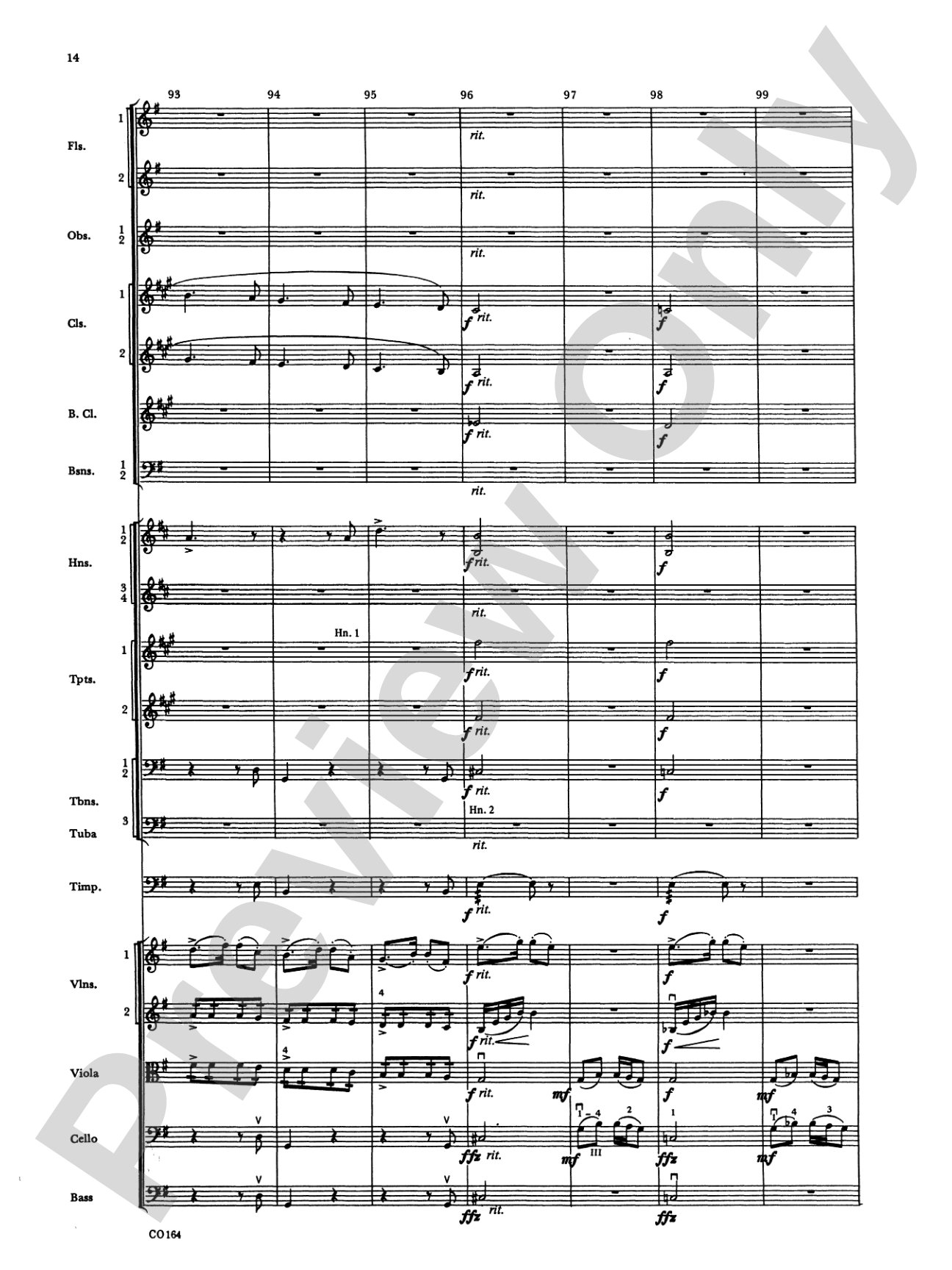 New World Symphony: Full Orchestra Conductor Score & Parts