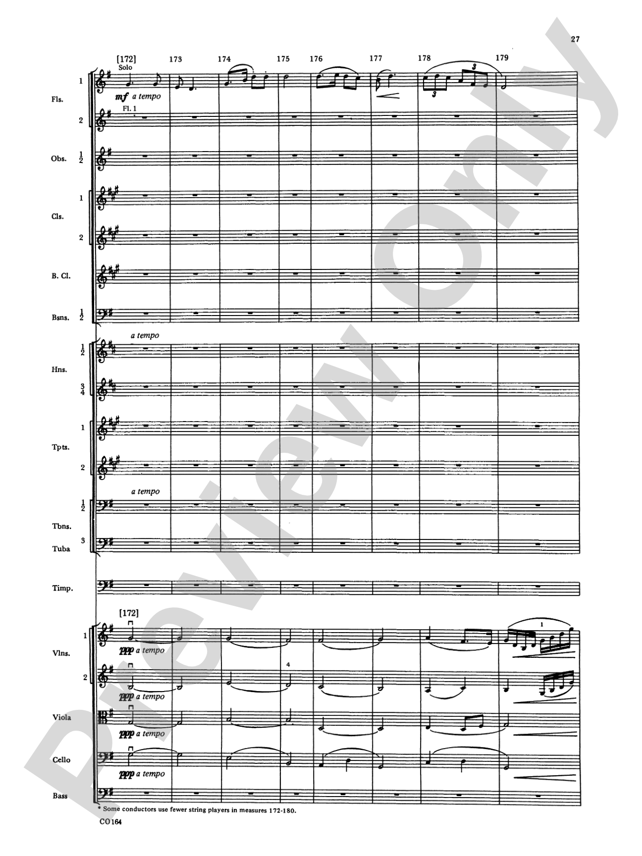 New World Symphony: Full Orchestra Conductor Score & Parts