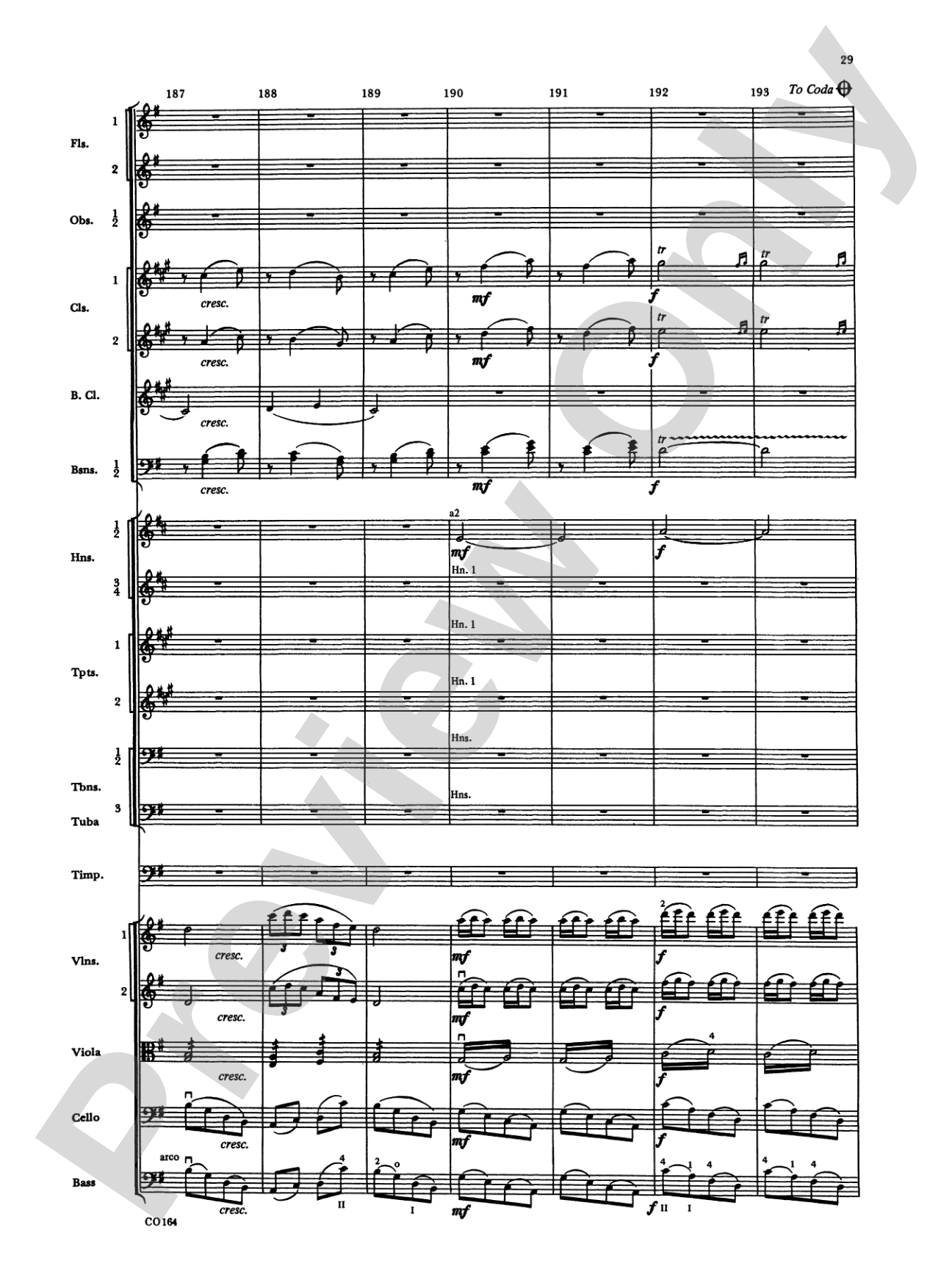 New World Symphony: Full Orchestra Conductor Score & Parts