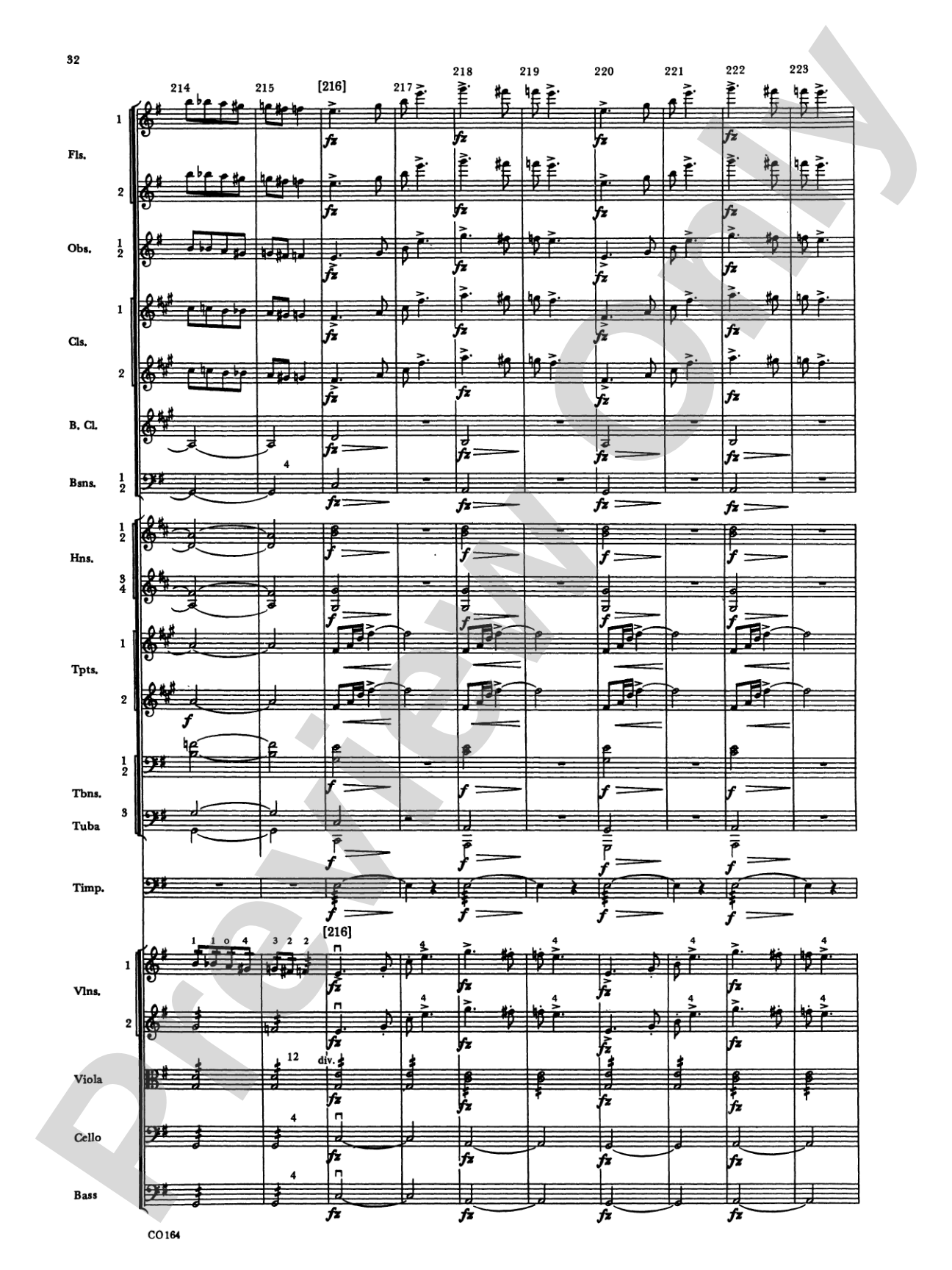 New World Symphony: Full Orchestra Conductor Score & Parts