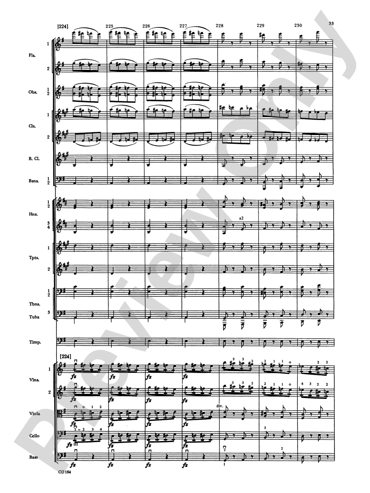 New World Symphony: Full Orchestra Conductor Score & Parts