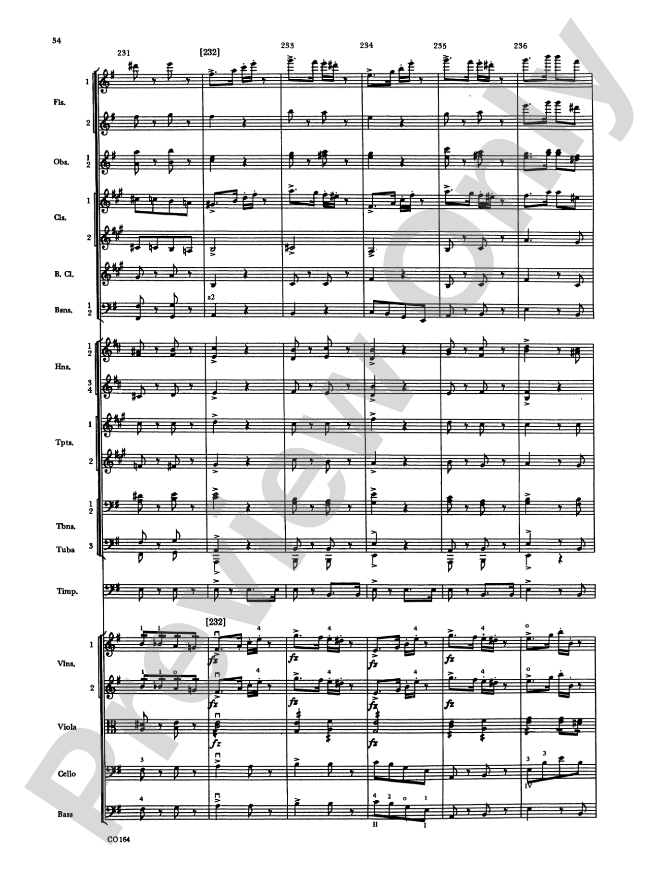 New World Symphony: Full Orchestra Conductor Score & Parts