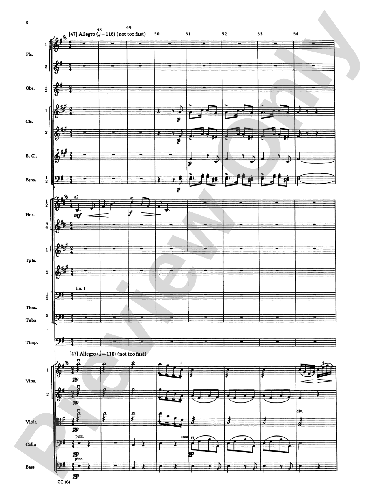 New World Symphony: Full Orchestra Conductor Score & Parts