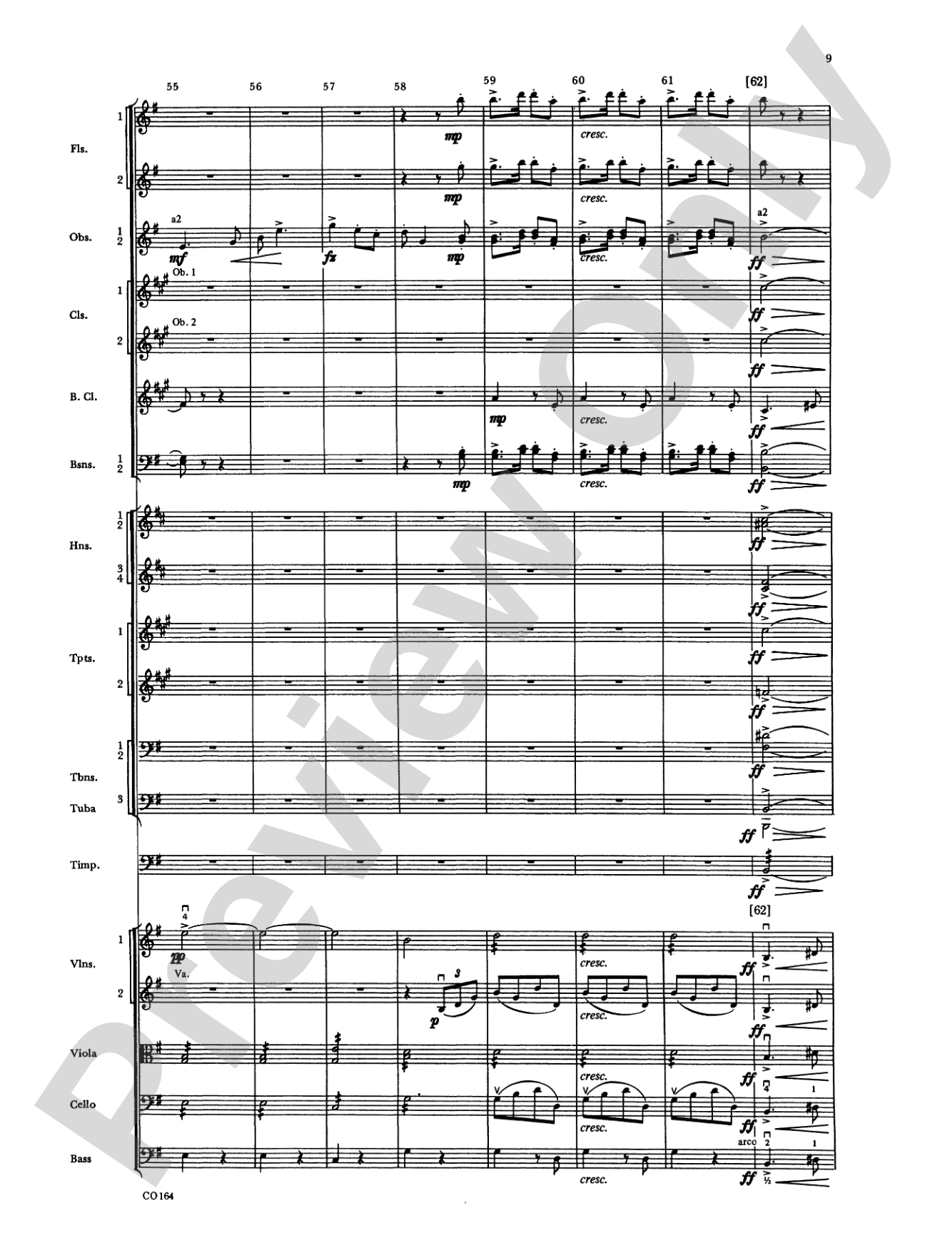 New World Symphony: Full Orchestra Conductor Score & Parts
