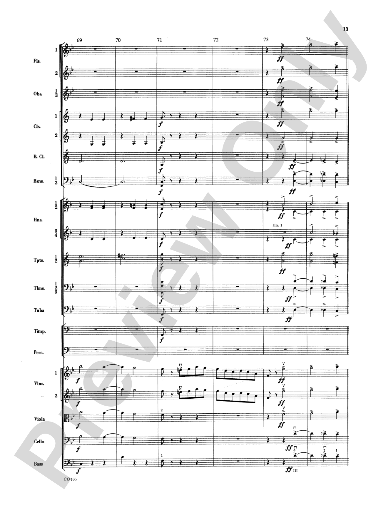 Sleeping Beauty (Waltz from the Ballet): Full Orchestra Conductor Score & Parts
