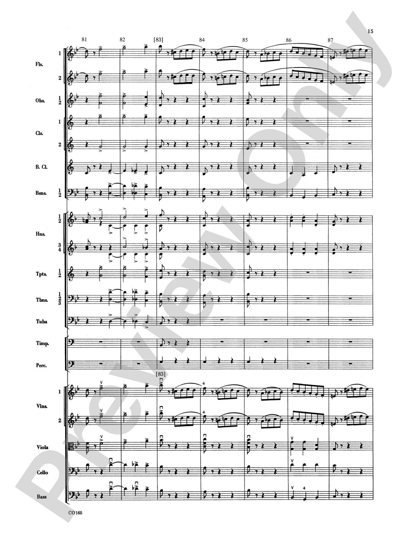 Sleeping Beauty (Waltz from the Ballet): Full Orchestra Conductor Score & Parts