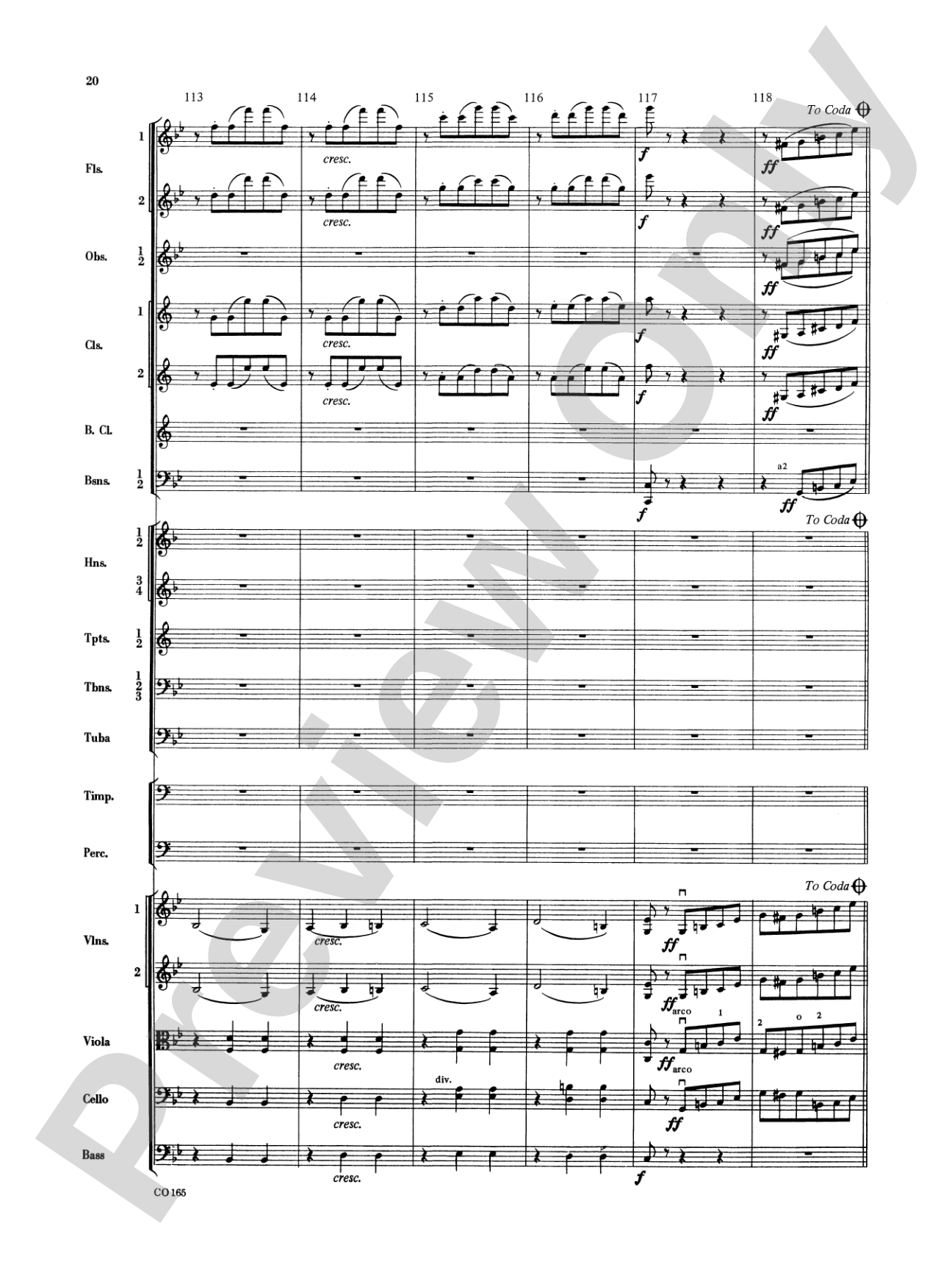 Sleeping Beauty (Waltz from the Ballet): Full Orchestra Conductor Score & Parts