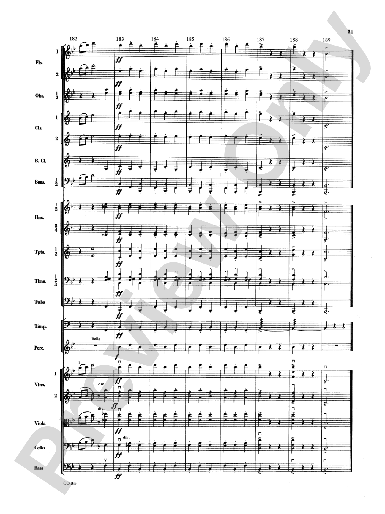 Sleeping Beauty (Waltz from the Ballet): Full Orchestra Conductor Score & Parts