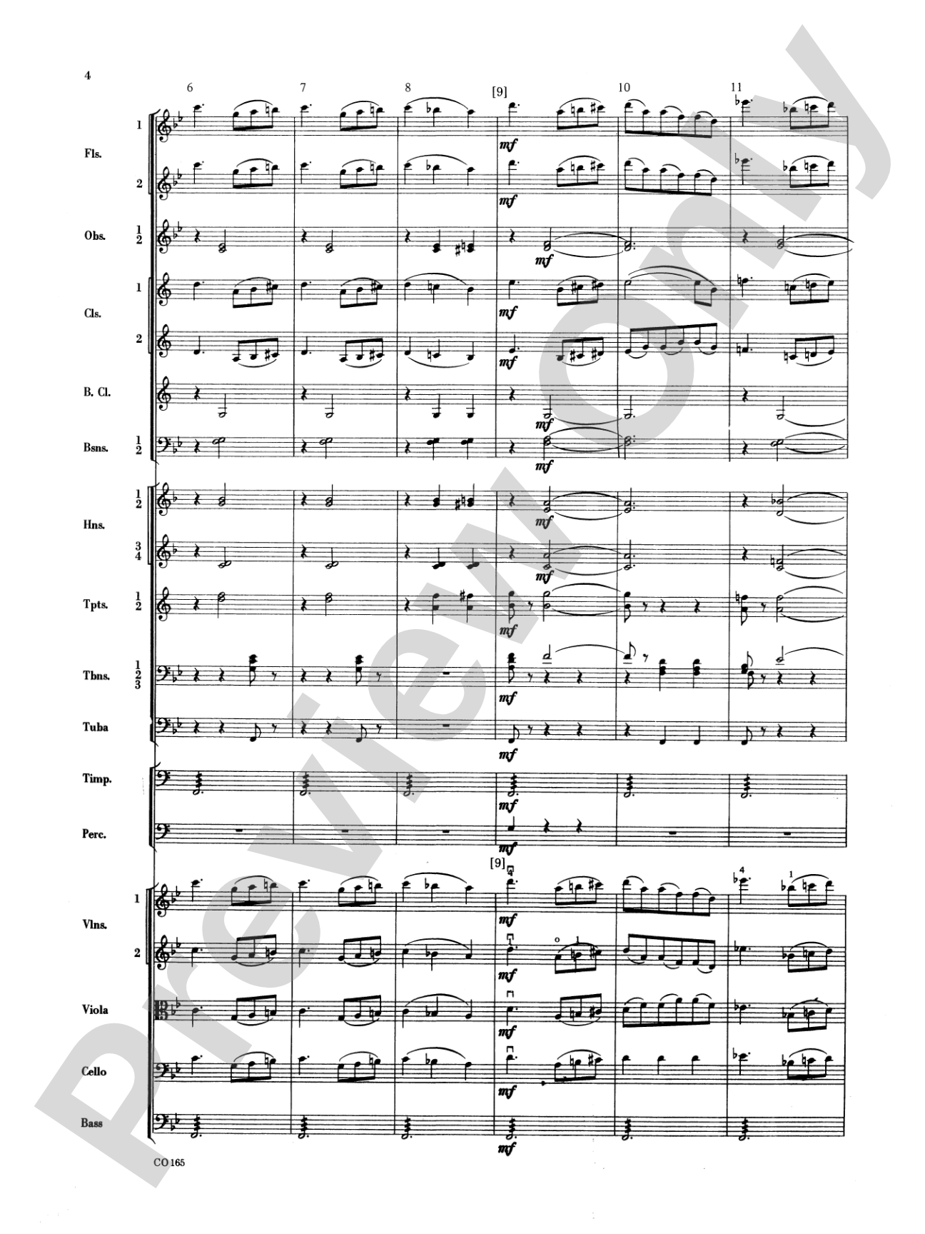 Sleeping Beauty (Waltz from the Ballet): Full Orchestra Conductor Score & Parts