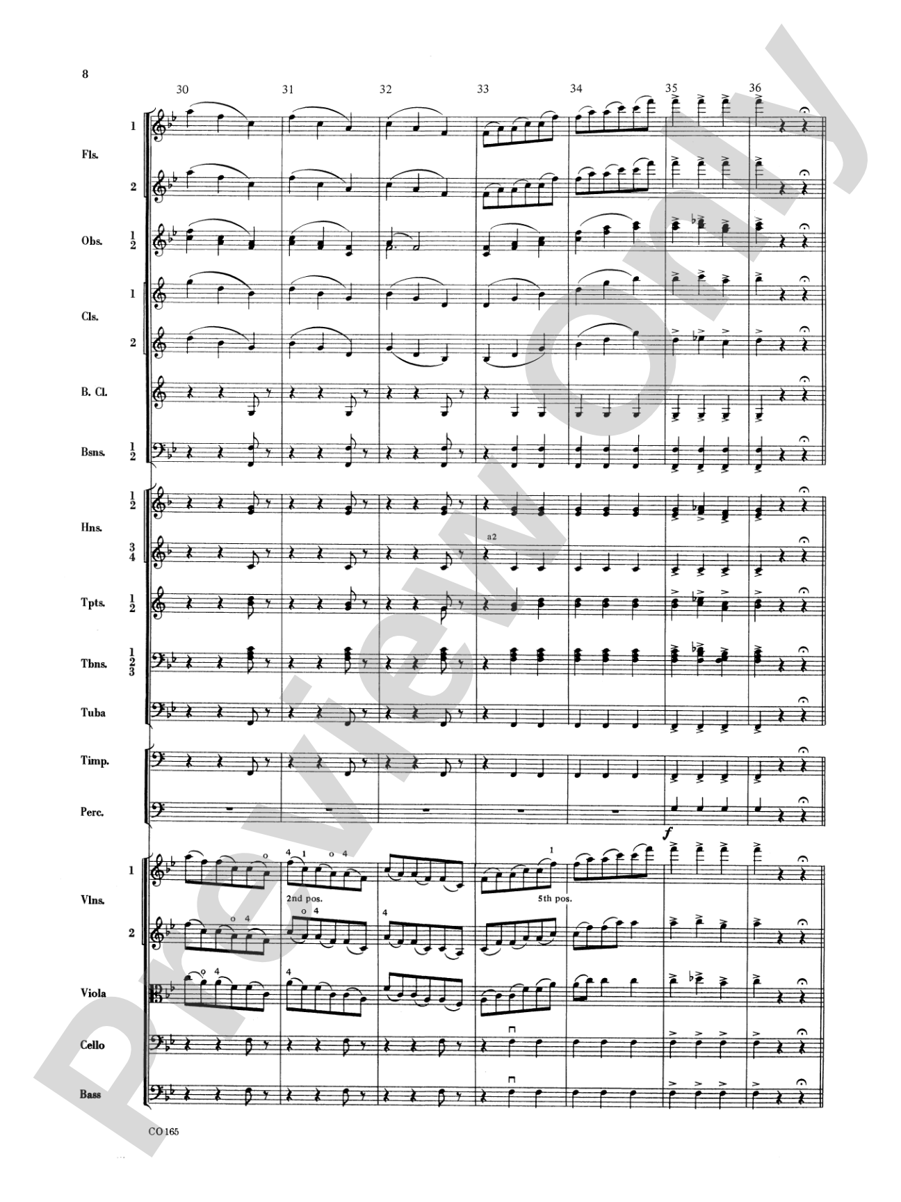 Sleeping Beauty (Waltz from the Ballet): Full Orchestra Conductor Score & Parts