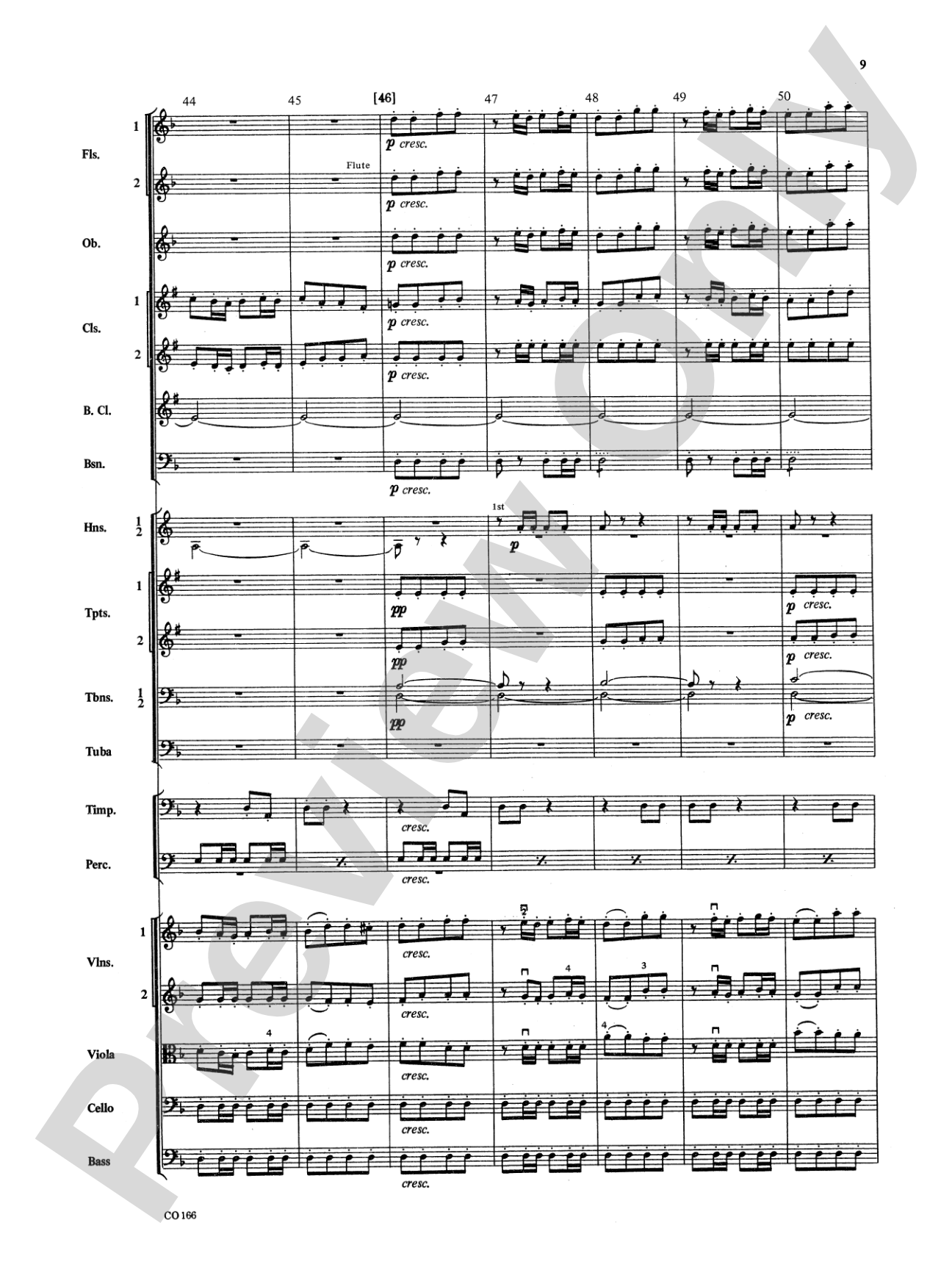Bacchanale from Samson and Delilah: Full Orchestra Conductor Score & Parts