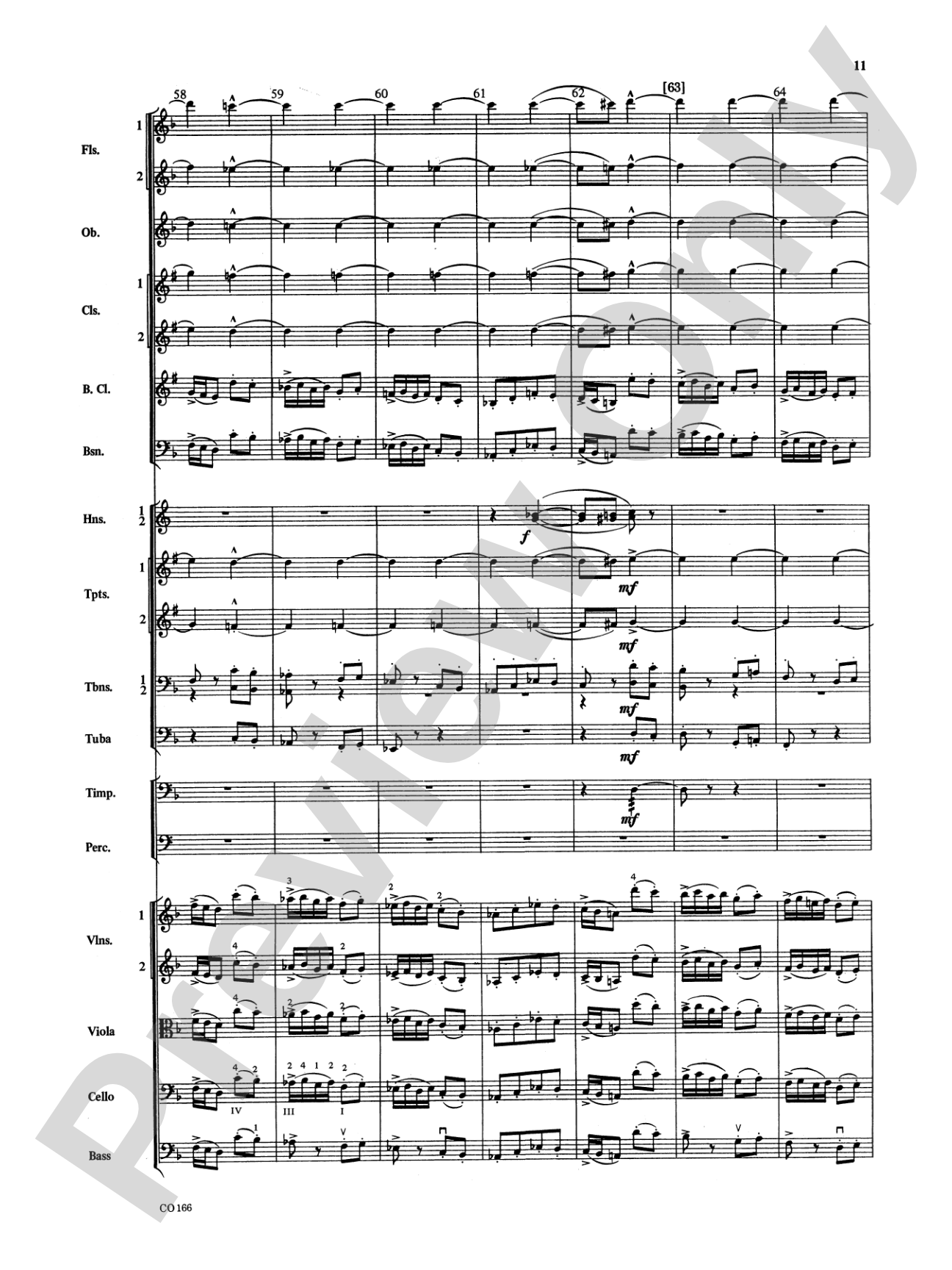 Bacchanale from Samson and Delilah: Full Orchestra Conductor Score & Parts