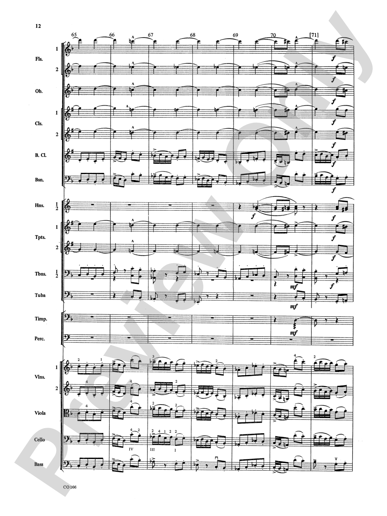 Bacchanale from Samson and Delilah: Full Orchestra Conductor Score & Parts