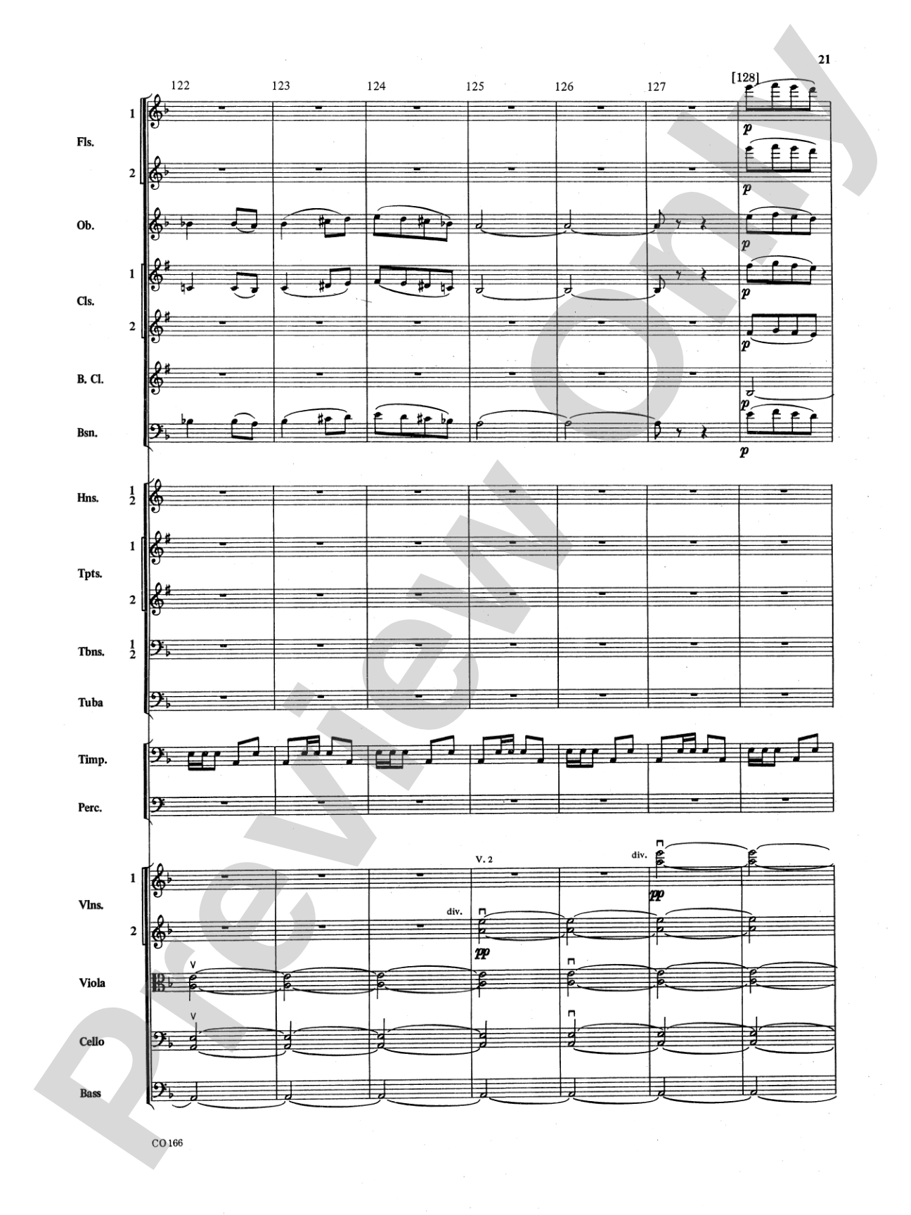 Bacchanale from Samson and Delilah: Full Orchestra Conductor Score & Parts