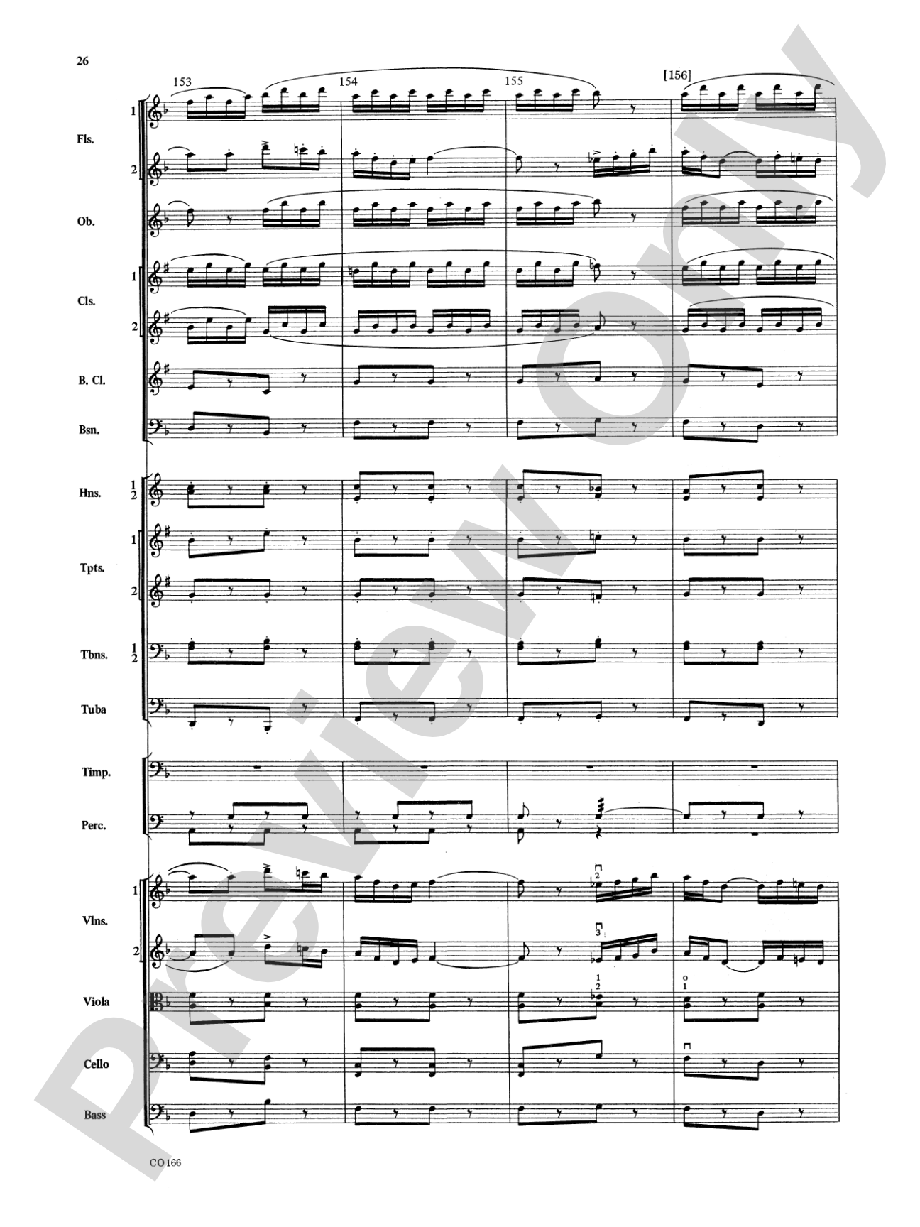 Bacchanale from Samson and Delilah: Full Orchestra Conductor Score & Parts