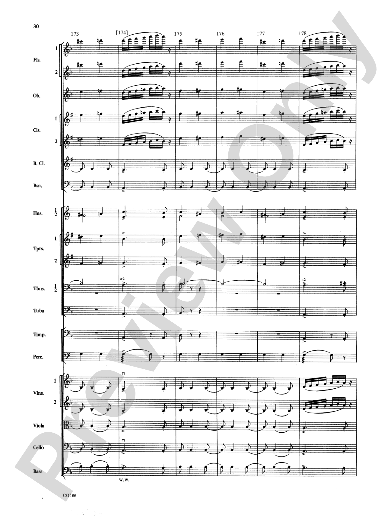 Bacchanale from Samson and Delilah: Full Orchestra Conductor Score & Parts