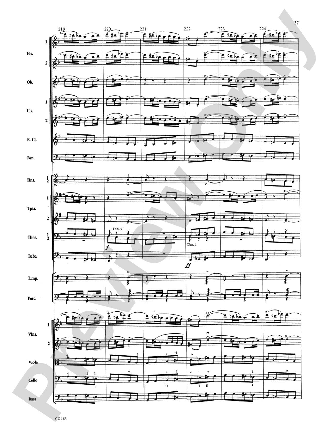 Bacchanale from Samson and Delilah: Full Orchestra Conductor Score & Parts