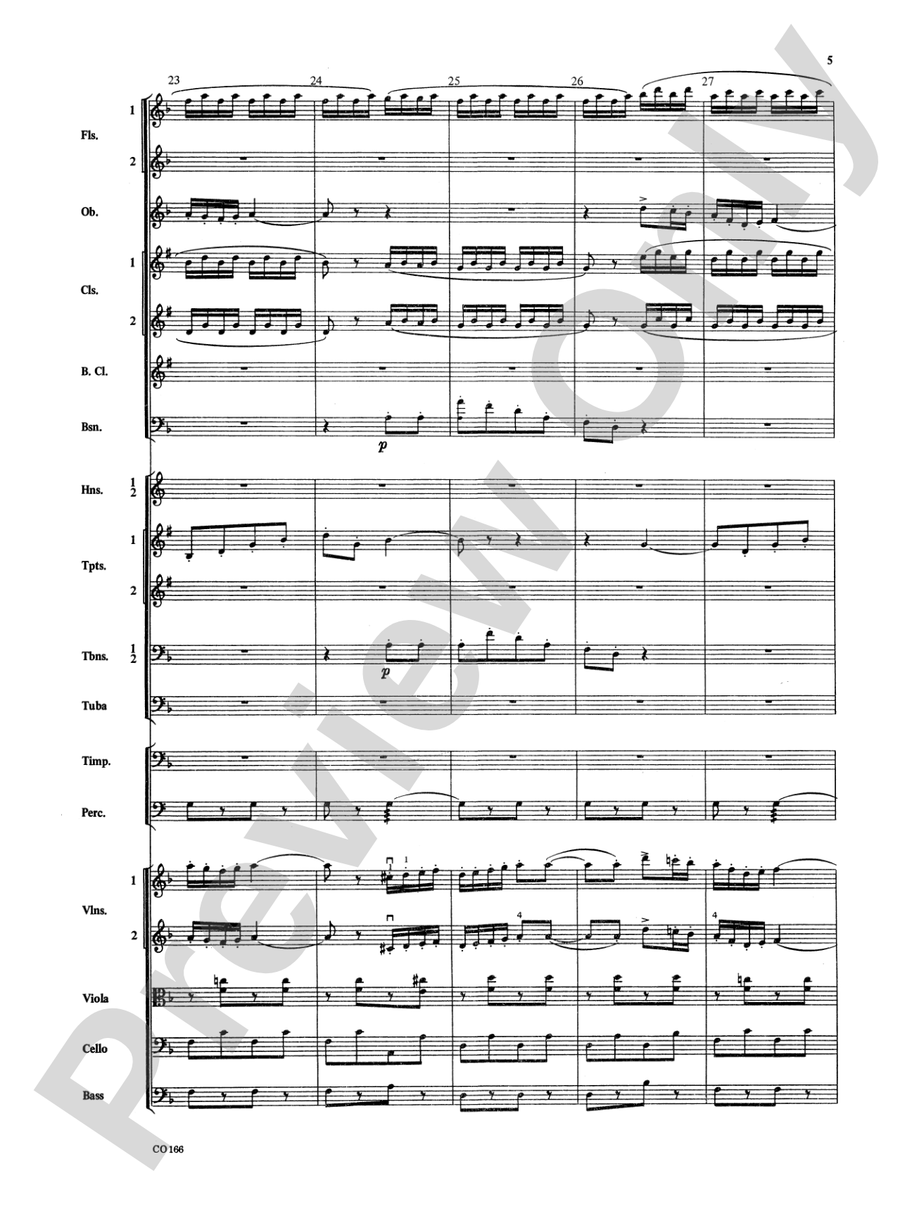 Bacchanale from Samson and Delilah: Full Orchestra Conductor Score & Parts