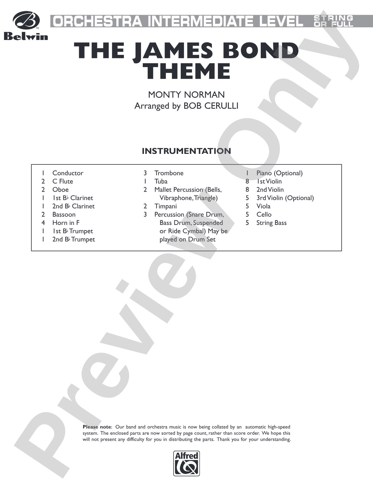 The James Bond Theme: Score