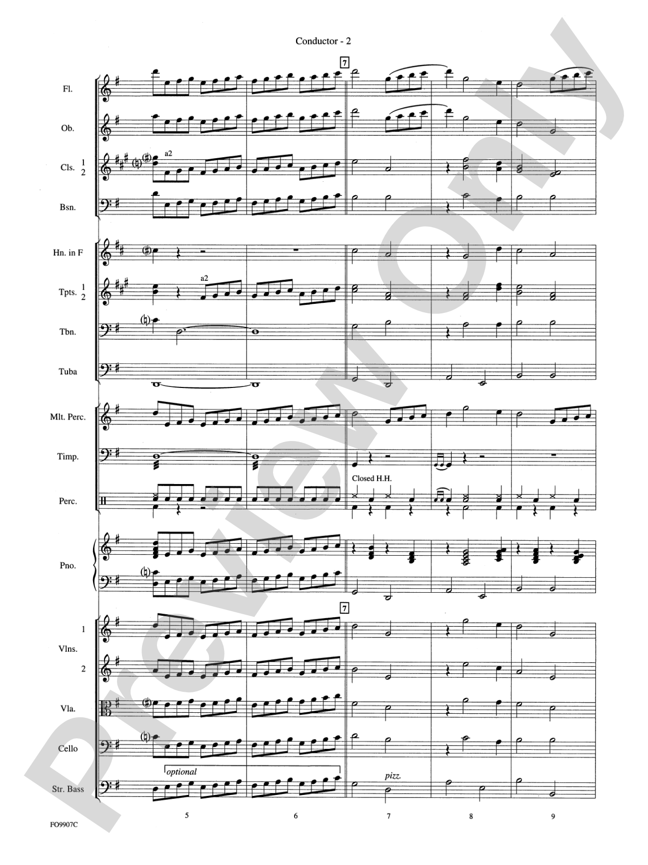 (Meet) The Flintstones: Full Orchestra Conductor Score & Parts