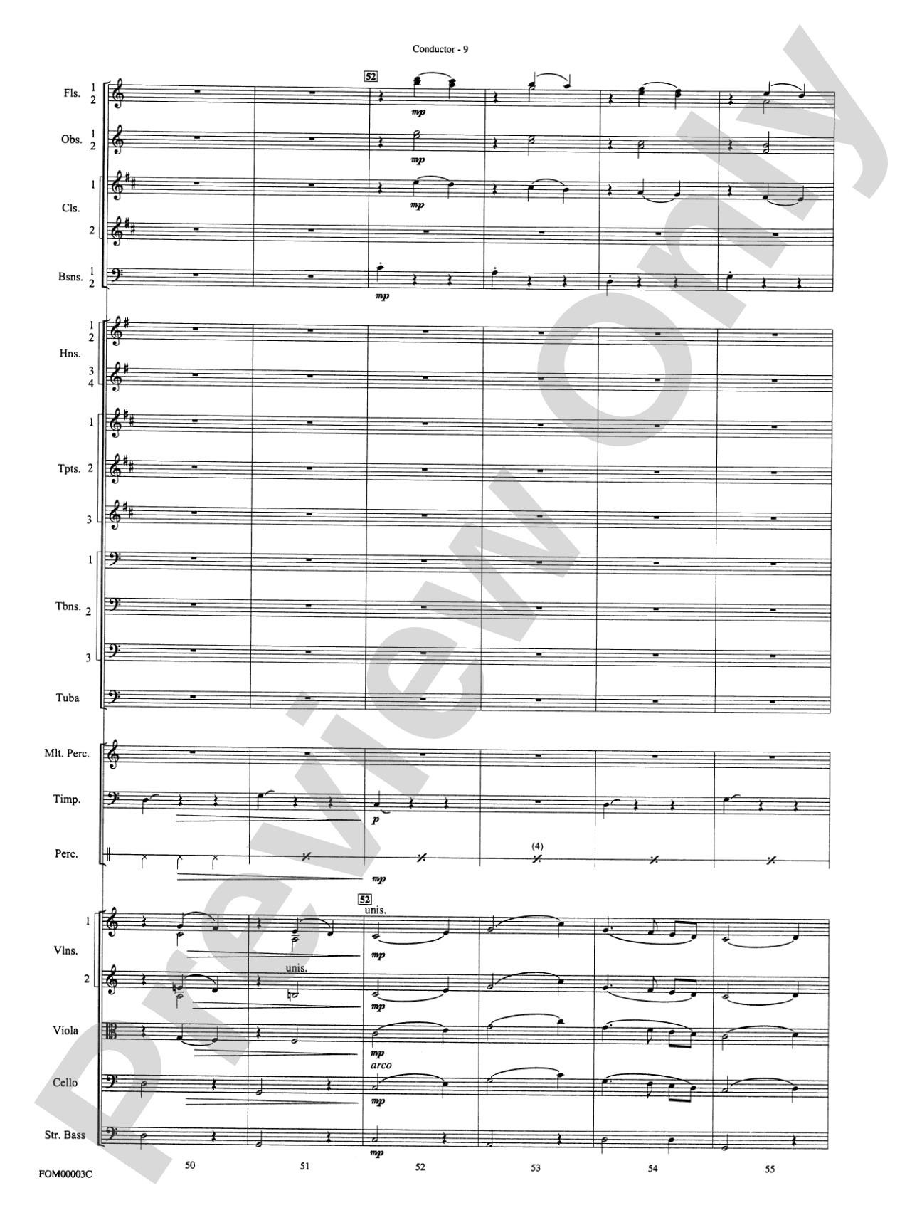Have Yourself a Merry Little Christmas: Full Orchestra Conductor Score & Parts