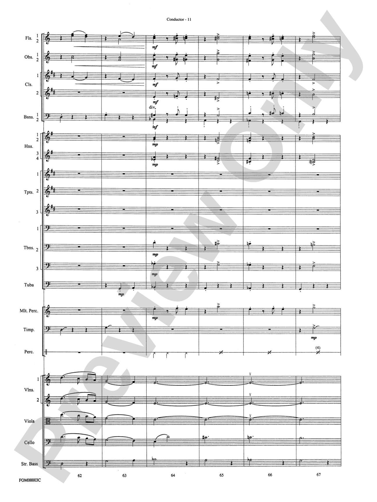 Have Yourself a Merry Little Christmas: Full Orchestra Conductor Score & Parts