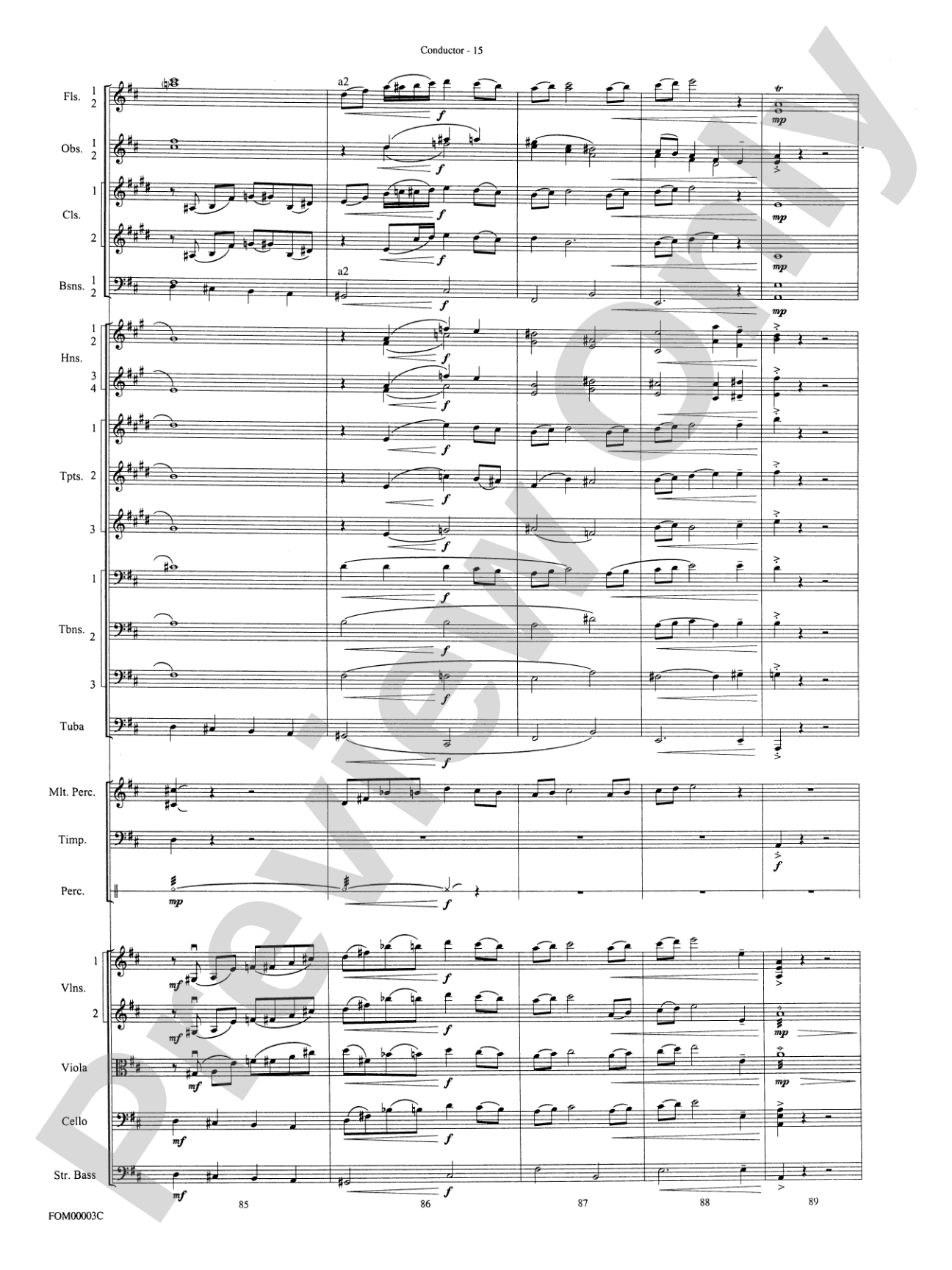 Have Yourself a Merry Little Christmas: Full Orchestra Conductor Score & Parts