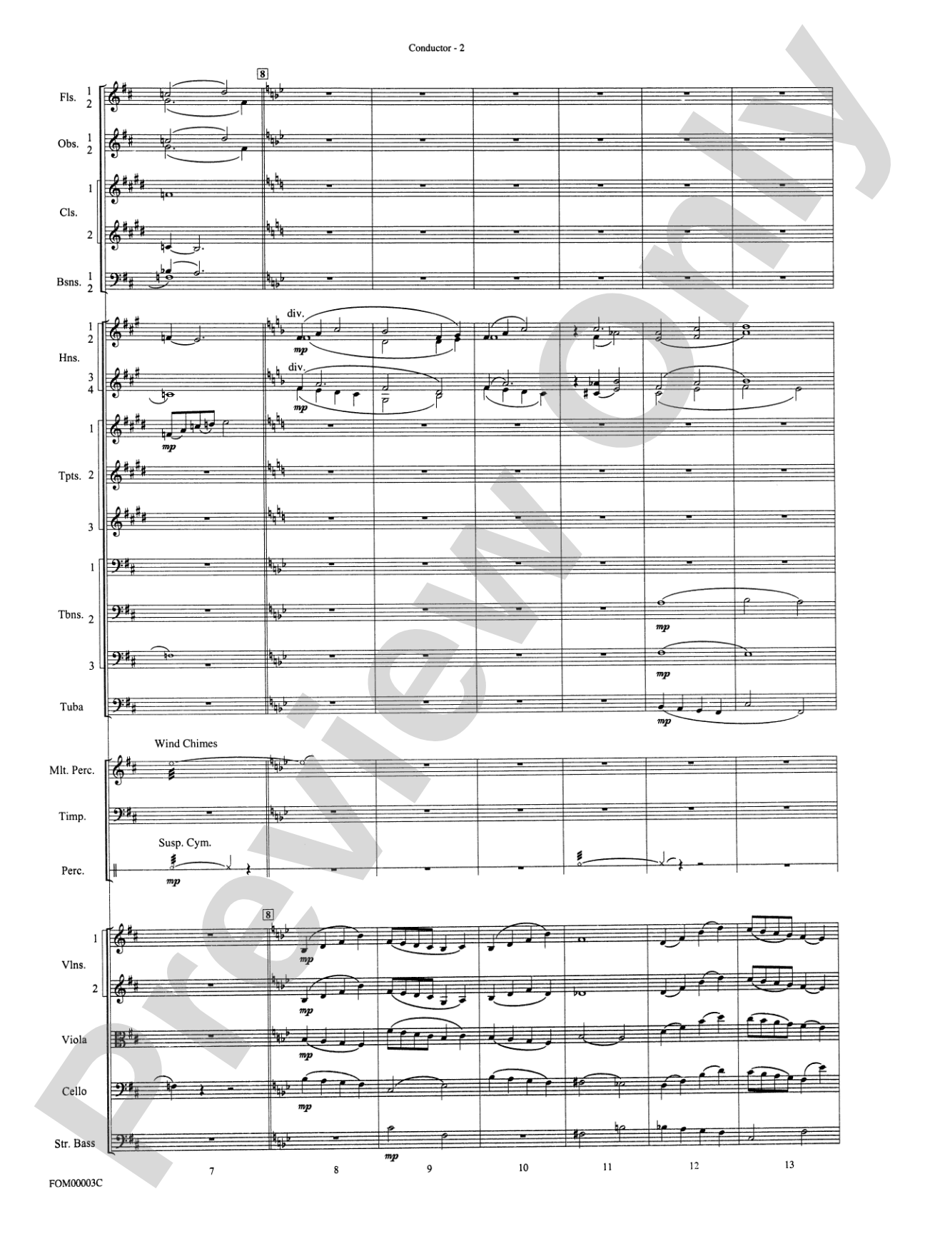 Have Yourself a Merry Little Christmas: Full Orchestra Conductor Score & Parts
