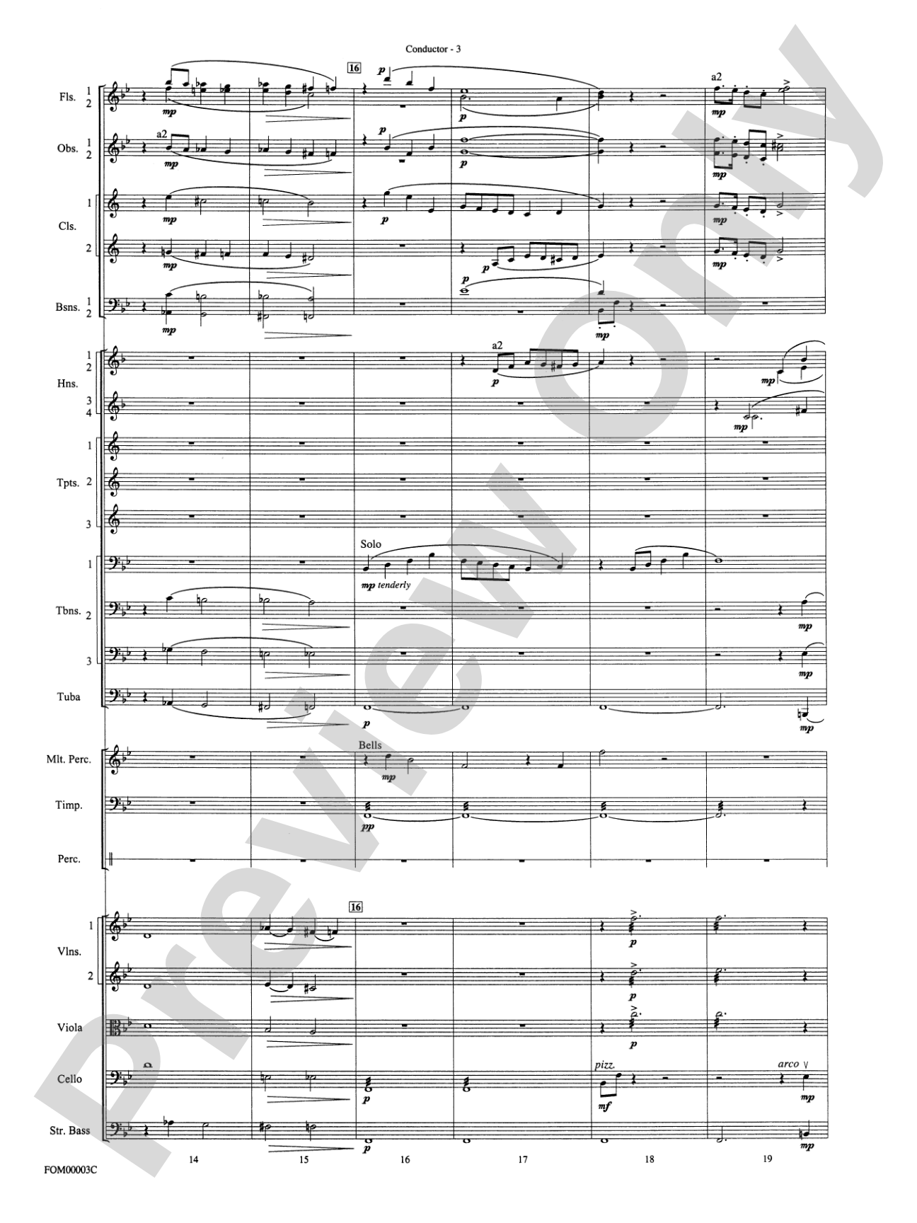 Have Yourself a Merry Little Christmas: Full Orchestra Conductor Score & Parts
