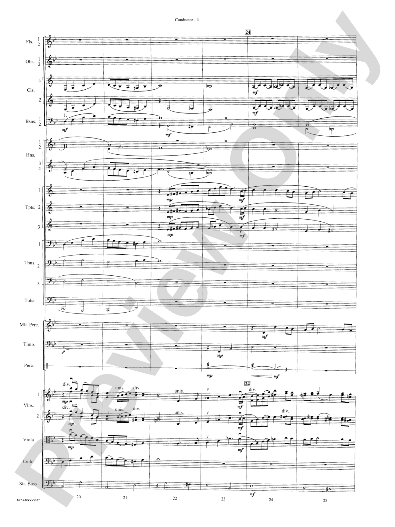 Have Yourself a Merry Little Christmas: Full Orchestra Conductor Score & Parts