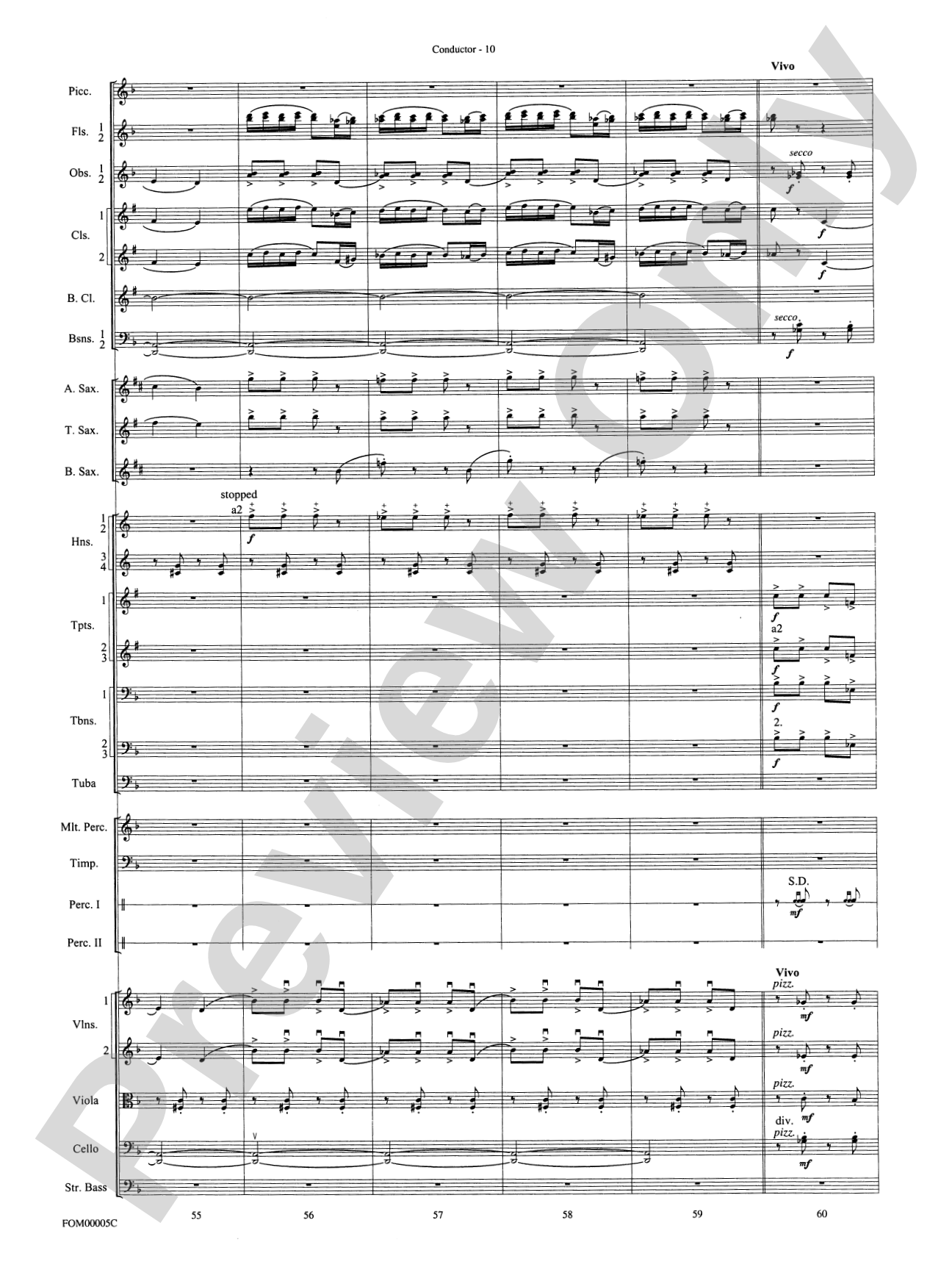 An American in Paris Suite: Full Orchestra Conductor Score & Parts