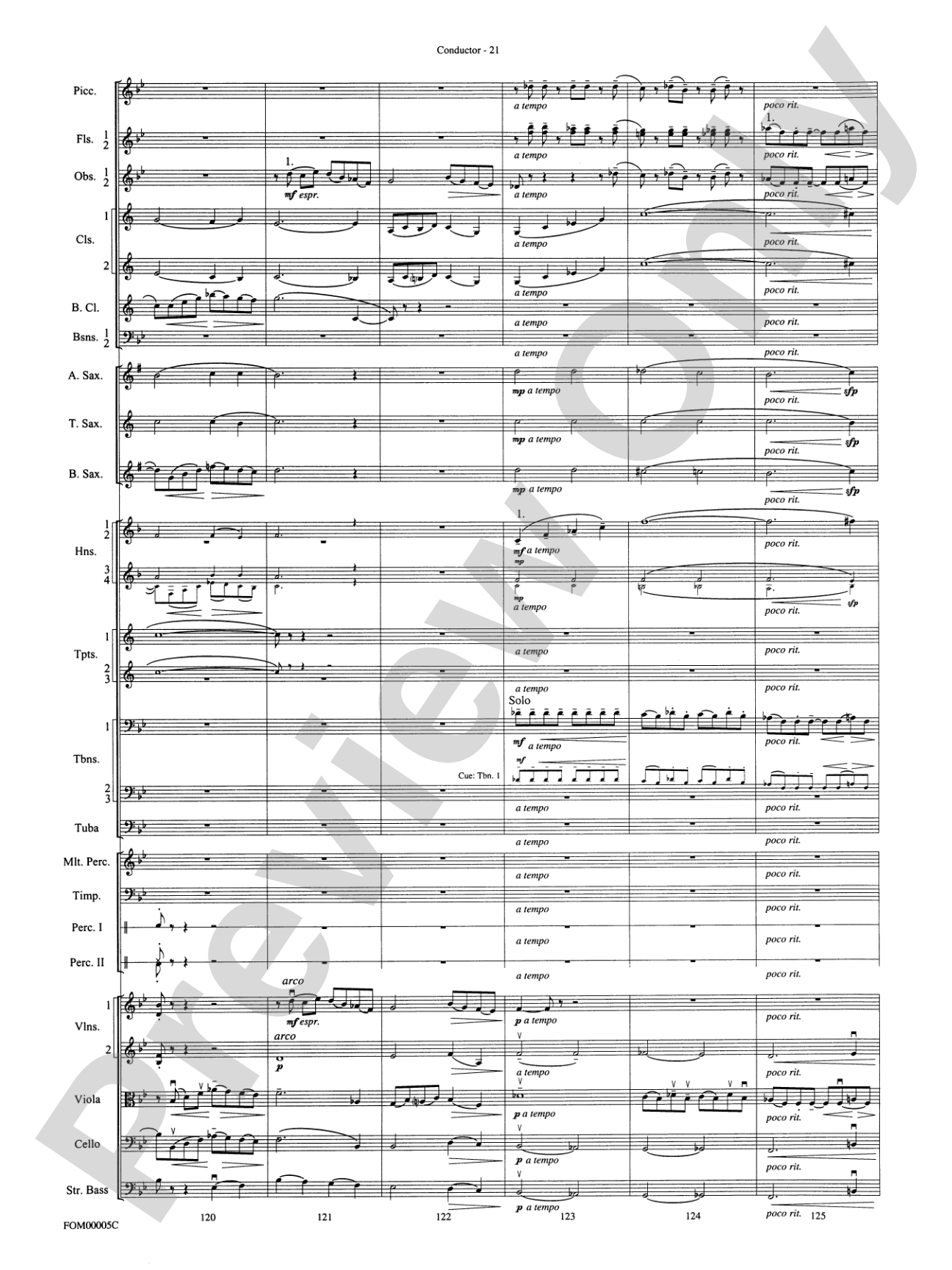An American in Paris Suite: Full Orchestra Conductor Score & Parts