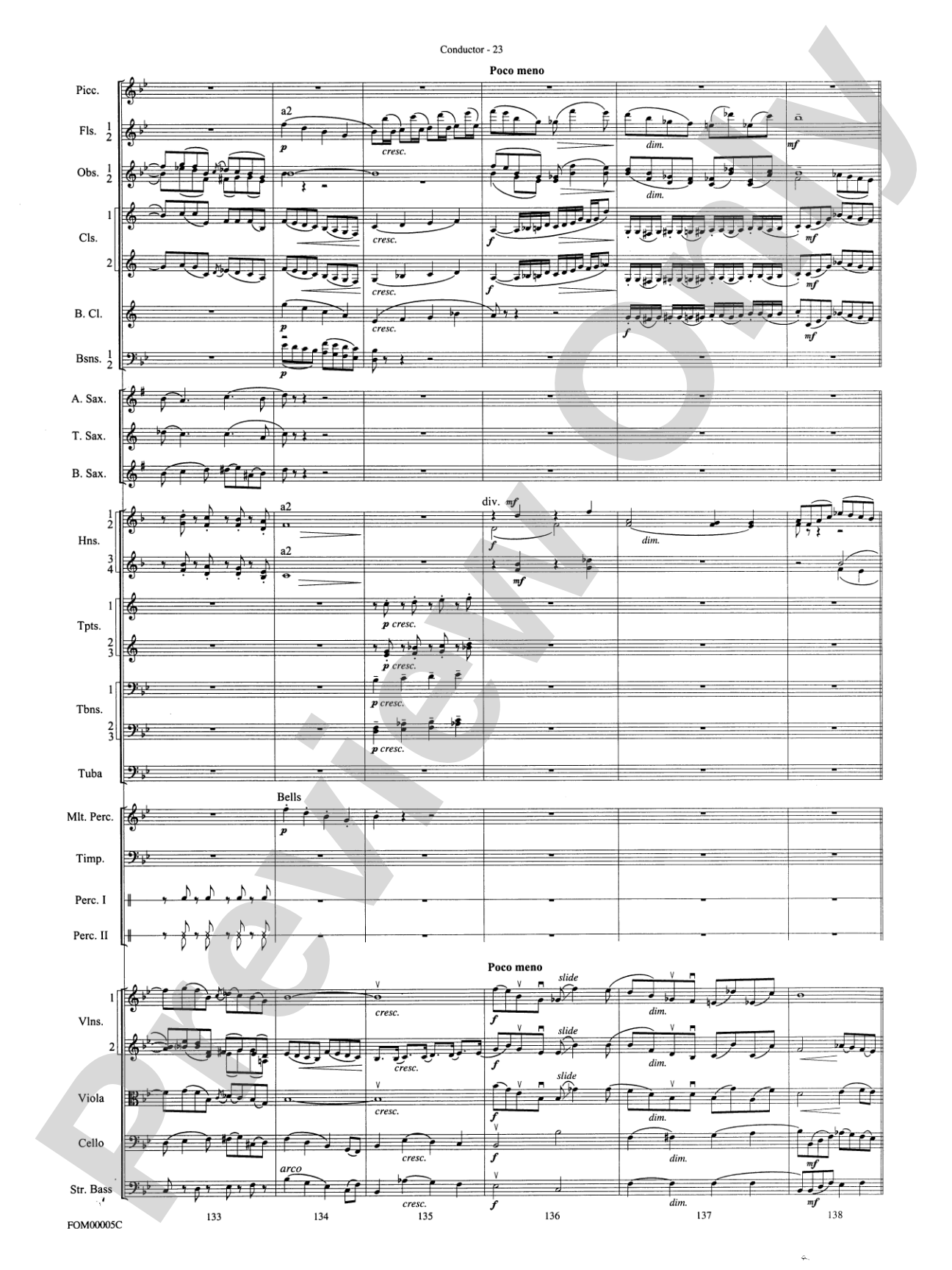 An American in Paris Suite: Full Orchestra Conductor Score & Parts